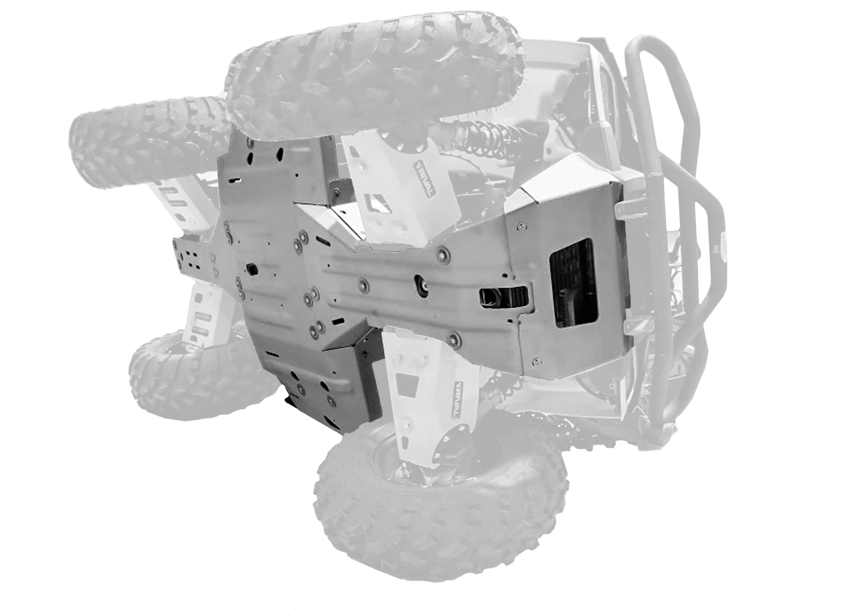Polaris Sportsman 570 Touring Alloy Central Skid Plate