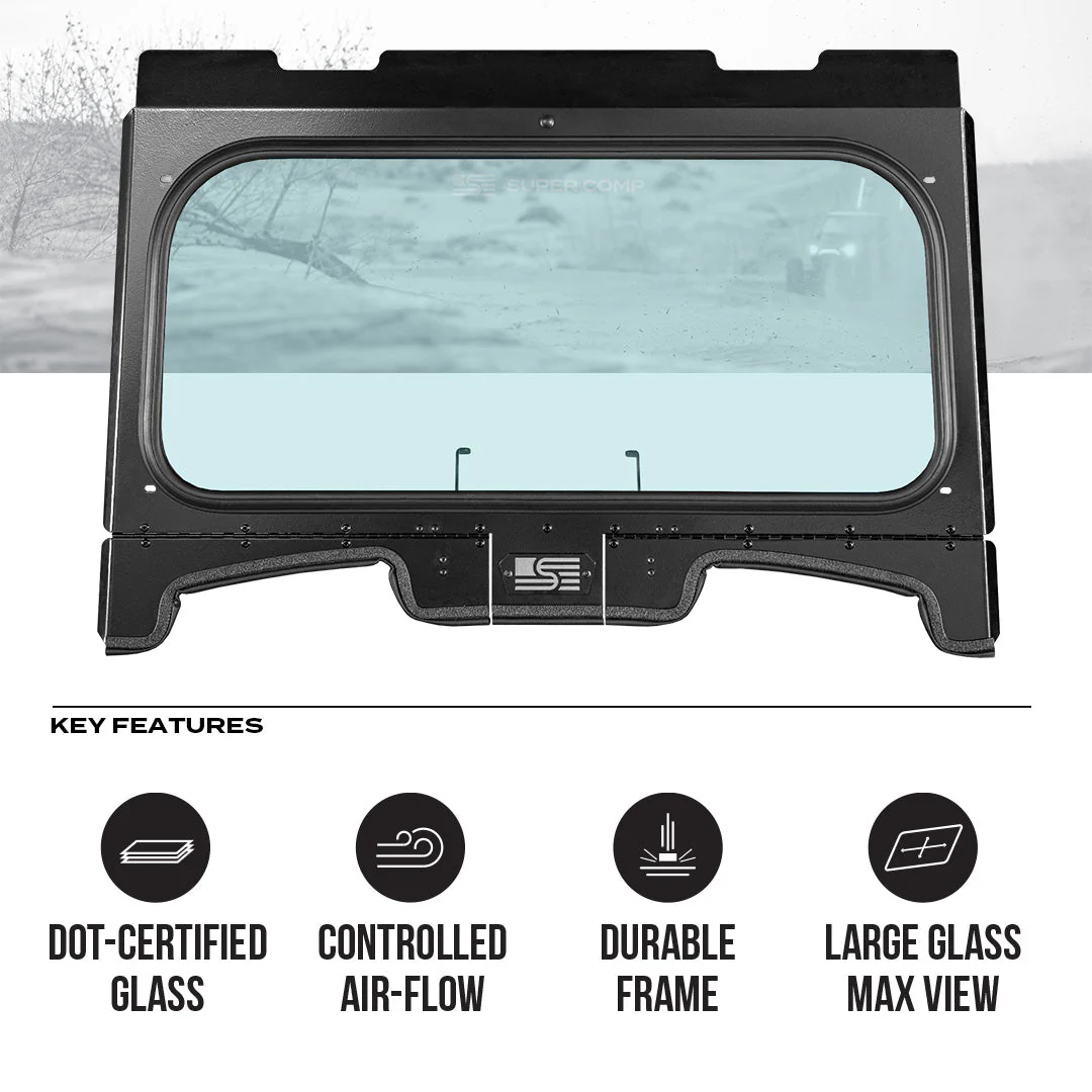 Polaris Trail 900 Front Windshield - Image 2