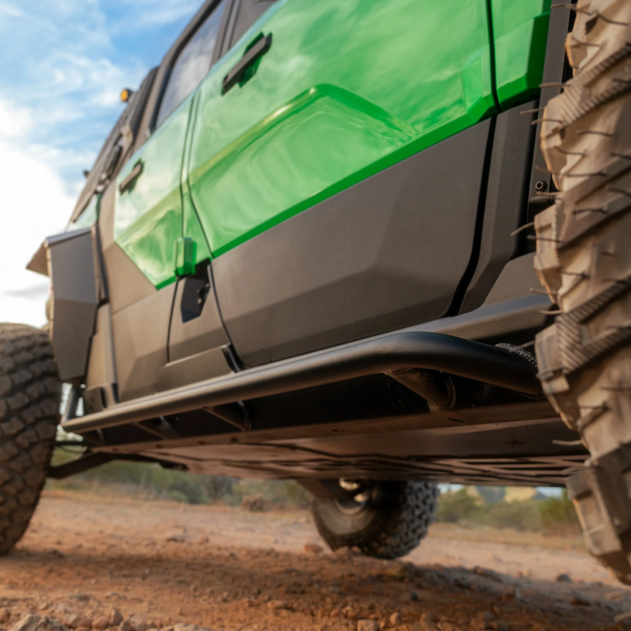 SDR Motorsports X-Plorer Series Rock Sliders for Polaris Xpedition 4 Door ADV/XP - Image 4