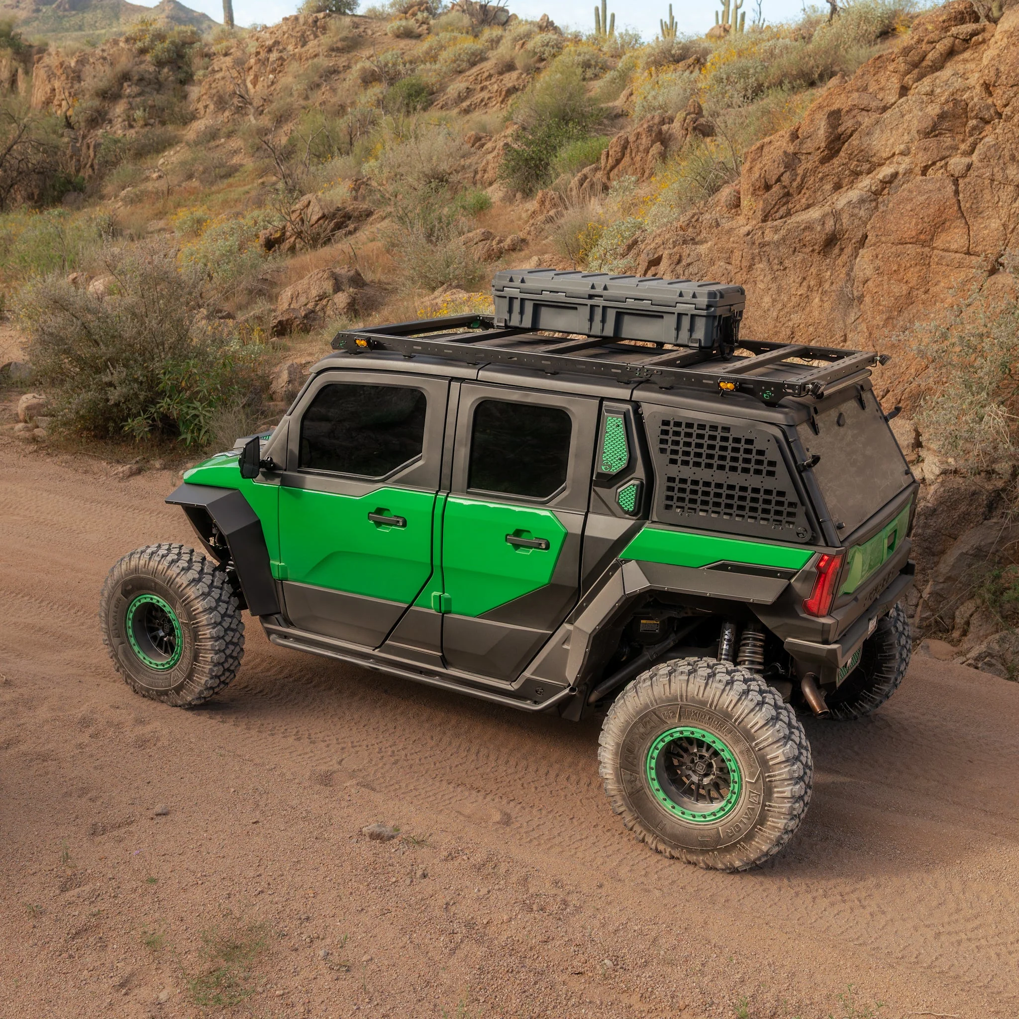 SDR Motorsports X-Plorer Series Rock Sliders for Polaris Xpedition 4 Door ADV/XP - Image 6