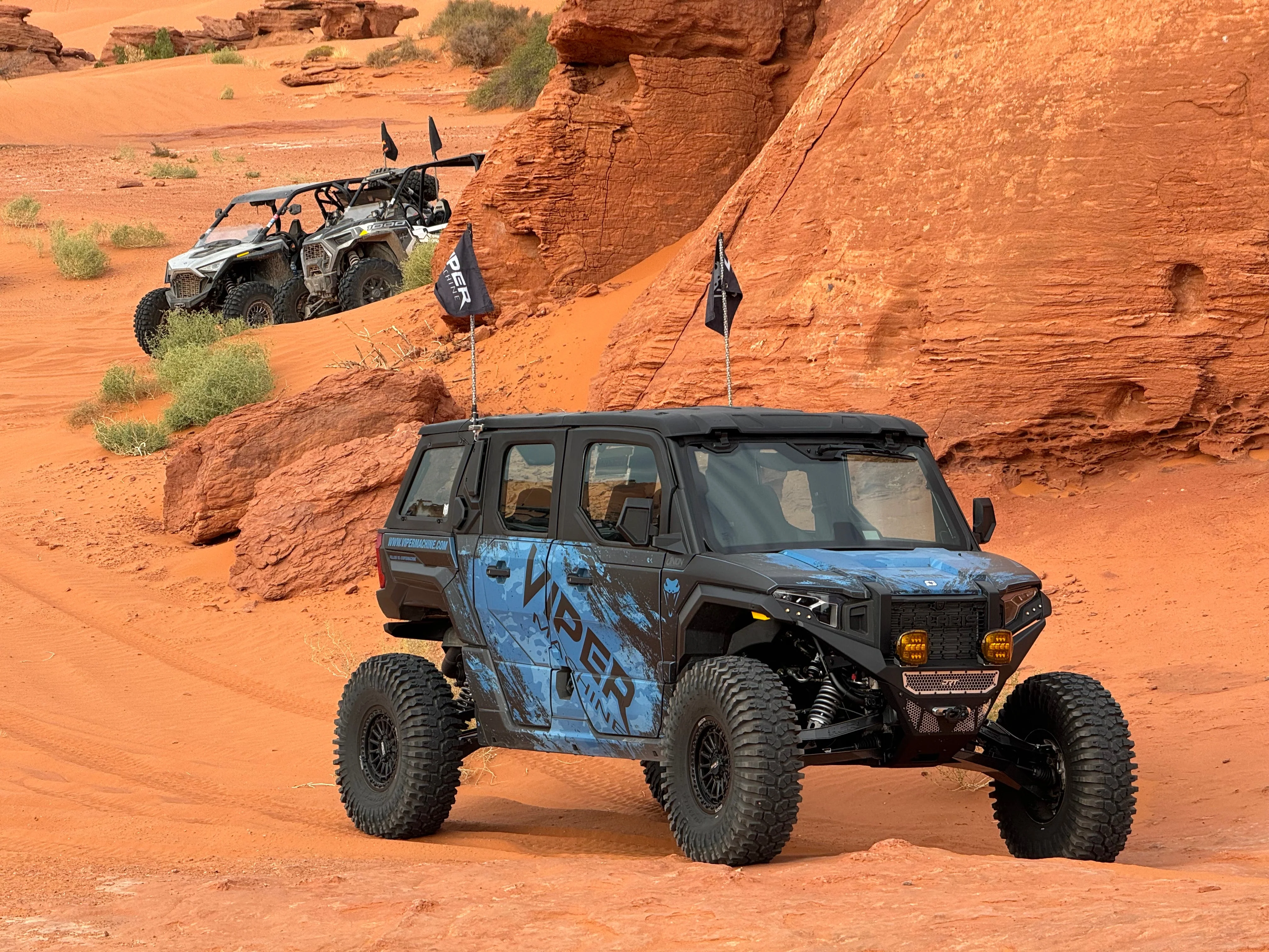 Polaris Xpedition Billet Whip Mounts / Pair - Image 12
