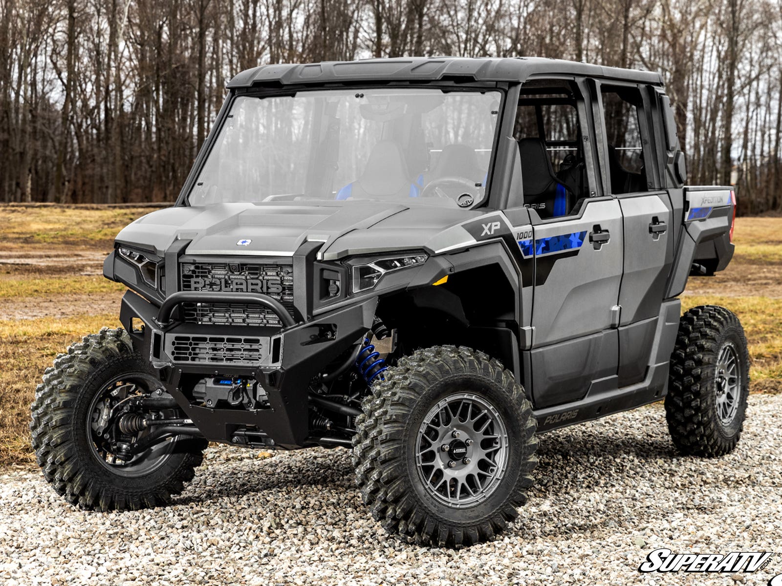 SuperATV Polaris Xpedition Full Windshield - Image 2