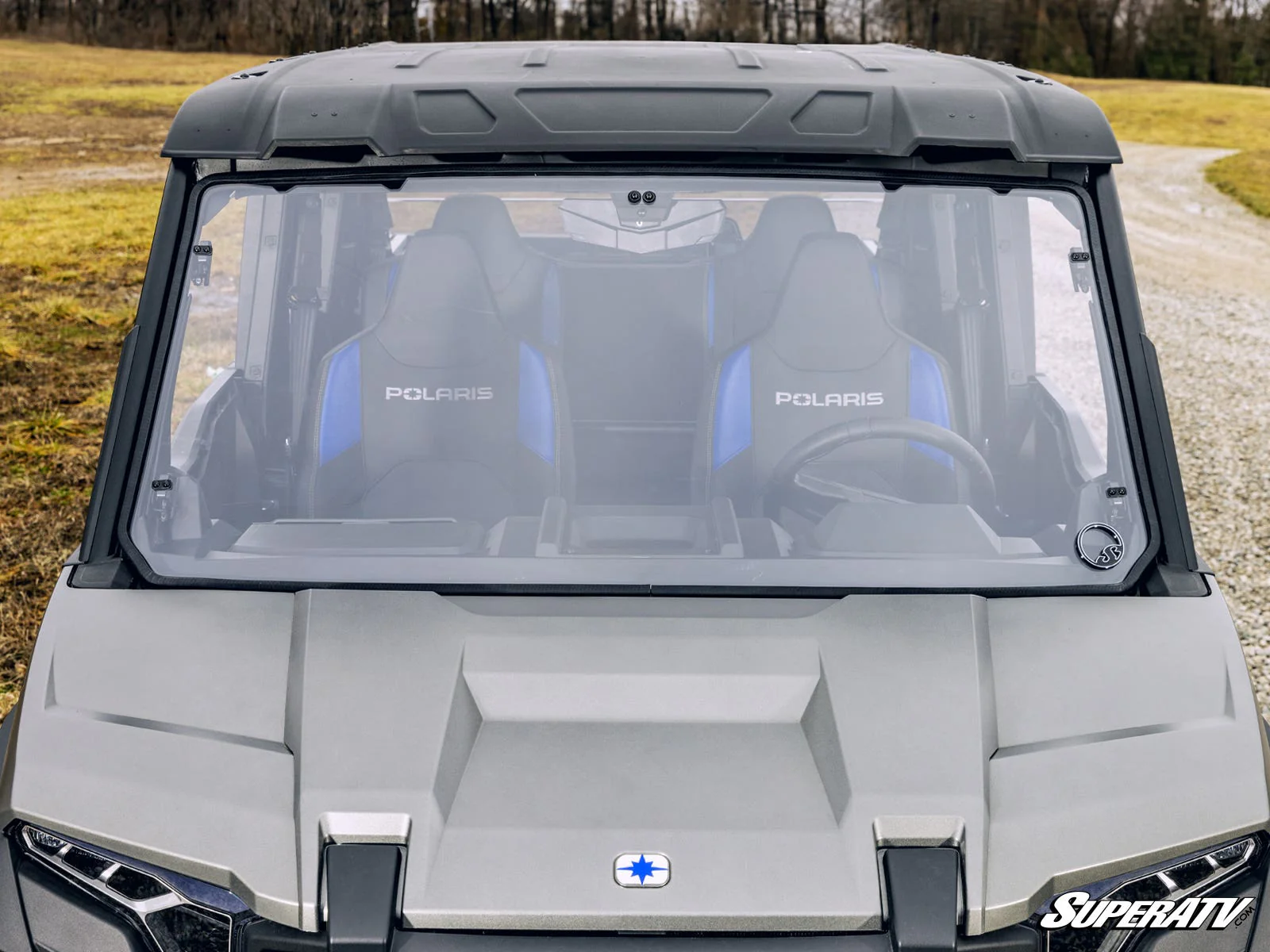 SuperATV Polaris Xpedition Full Windshield - Image 3