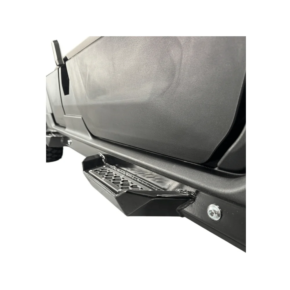 Polaris Xpedition Rock Sliders with Step - Heavy Duty Protection