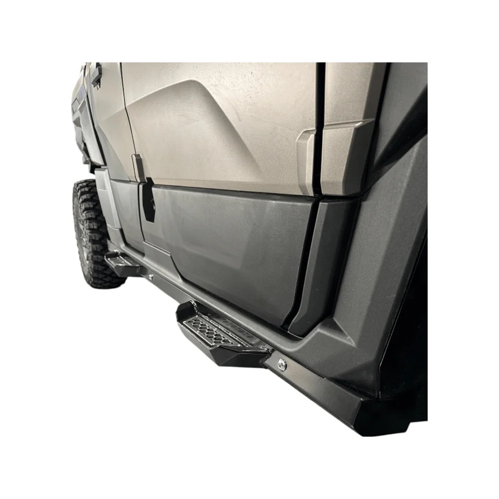 Polaris Xpedition Rock Sliders with Step - Heavy Duty Protection - Image 3