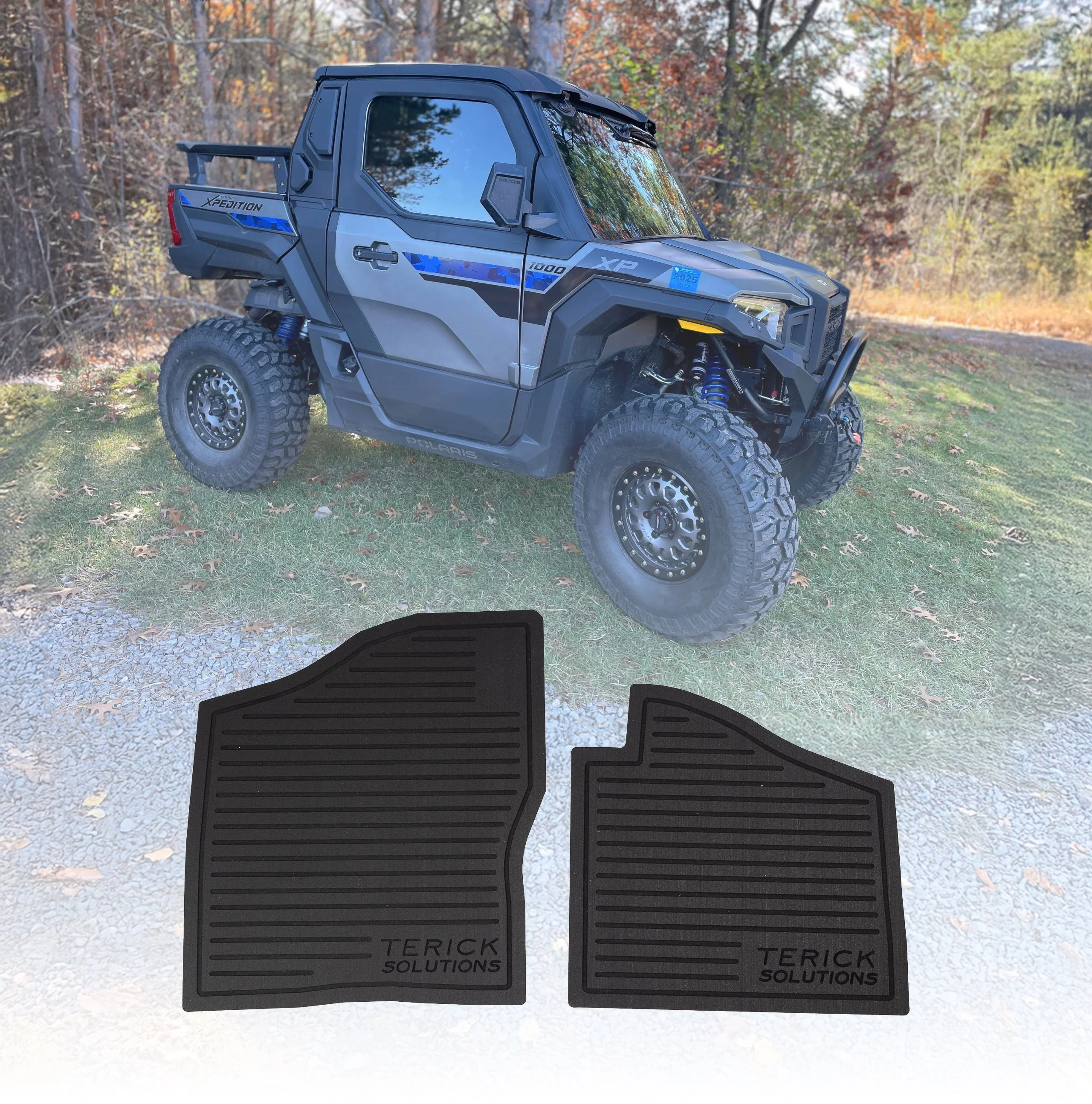 Polaris Xpedition Rubber Floor Mats - Custom CNC Cut + 100% USA Made - Image 6