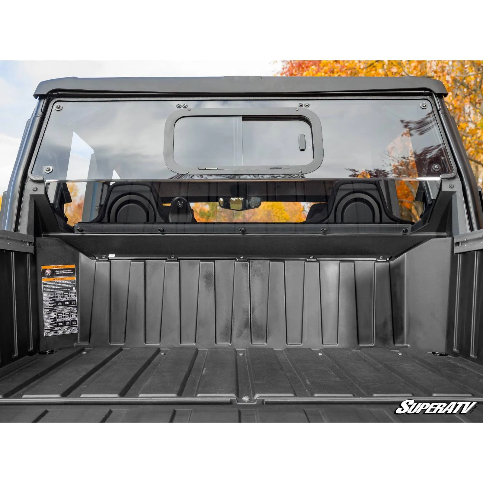 Polaris Xpedition Sliding Rear Windshield - Superior Protection + Versatility (2024+) - Image 5