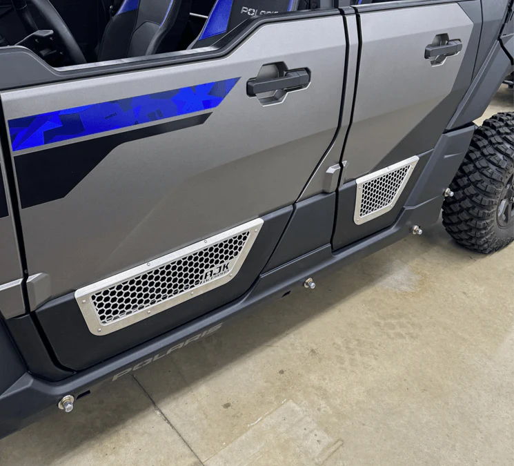 Polaris Xpedition Vented Lower Doors Inserts - Custom Style + Durable Aluminum
