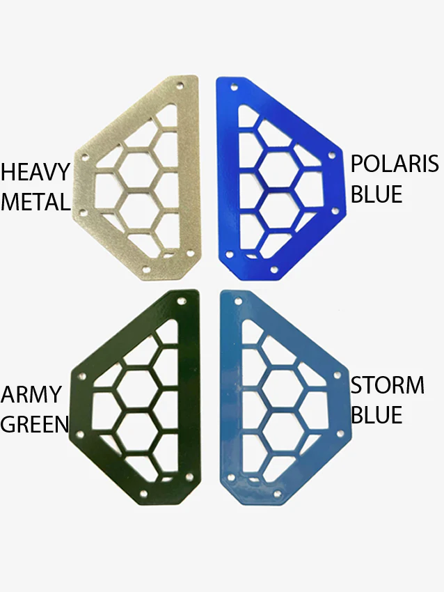 Polaris Xpedition Vented Lower Doors Inserts - Custom Style + Durable Aluminum - Image 3