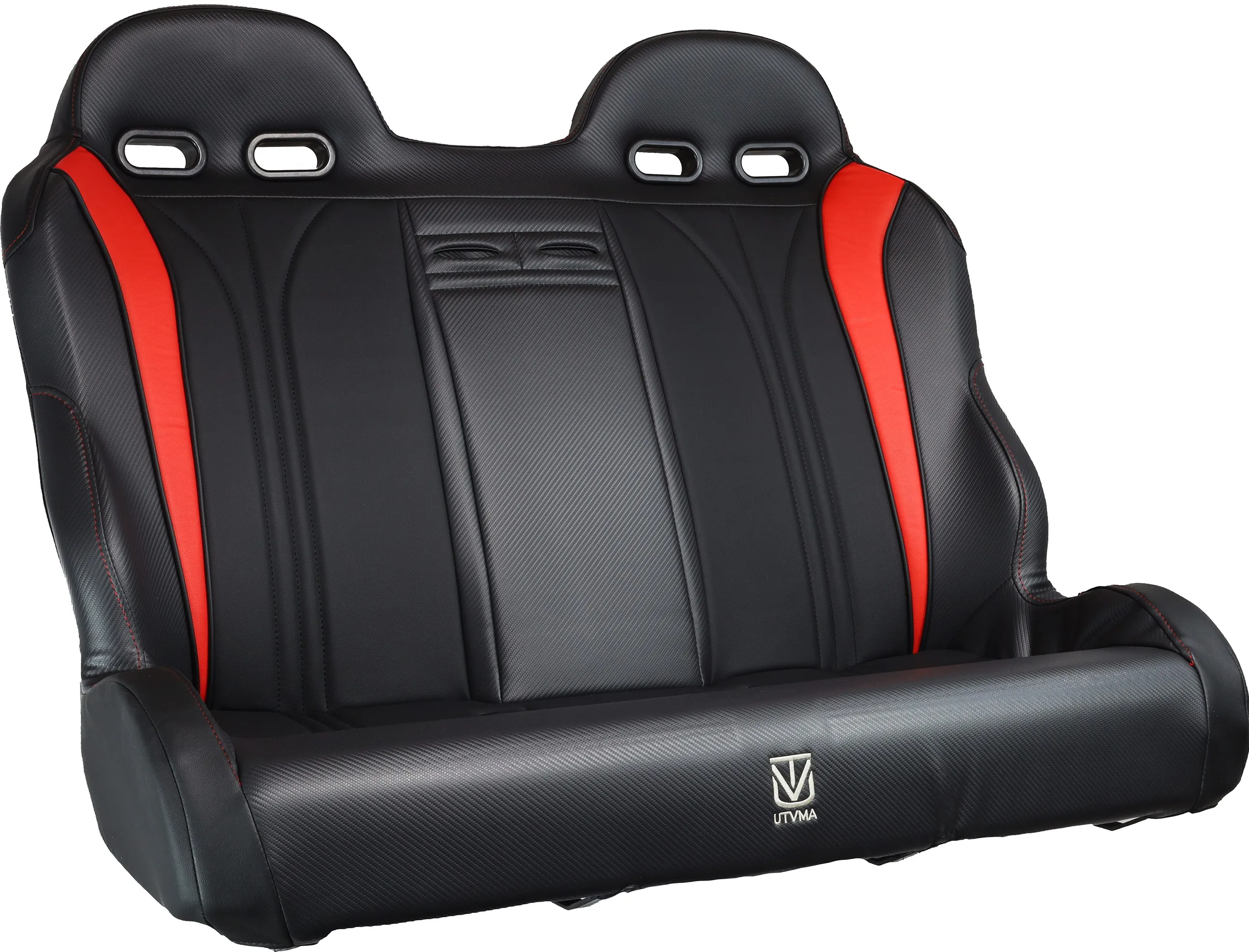 UTV Mountain Accessories Rear Bench Seat with 4-Point Harnesses for Polaris RZR 4 1000/900 (2014-2023) - Image 10