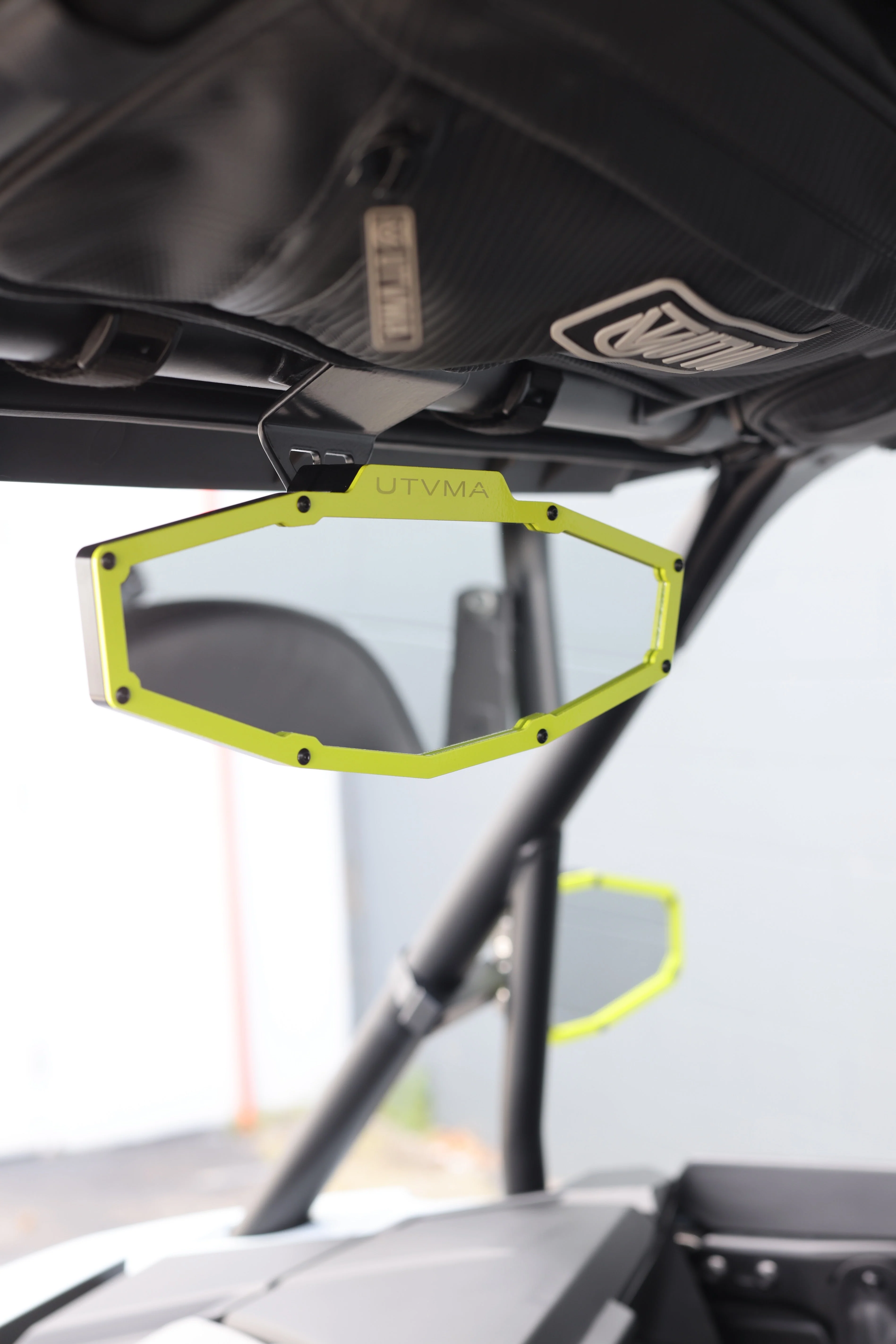 UTV Rearview Mirror - Wide View + Adjustable Fit (Universal) - Image 2