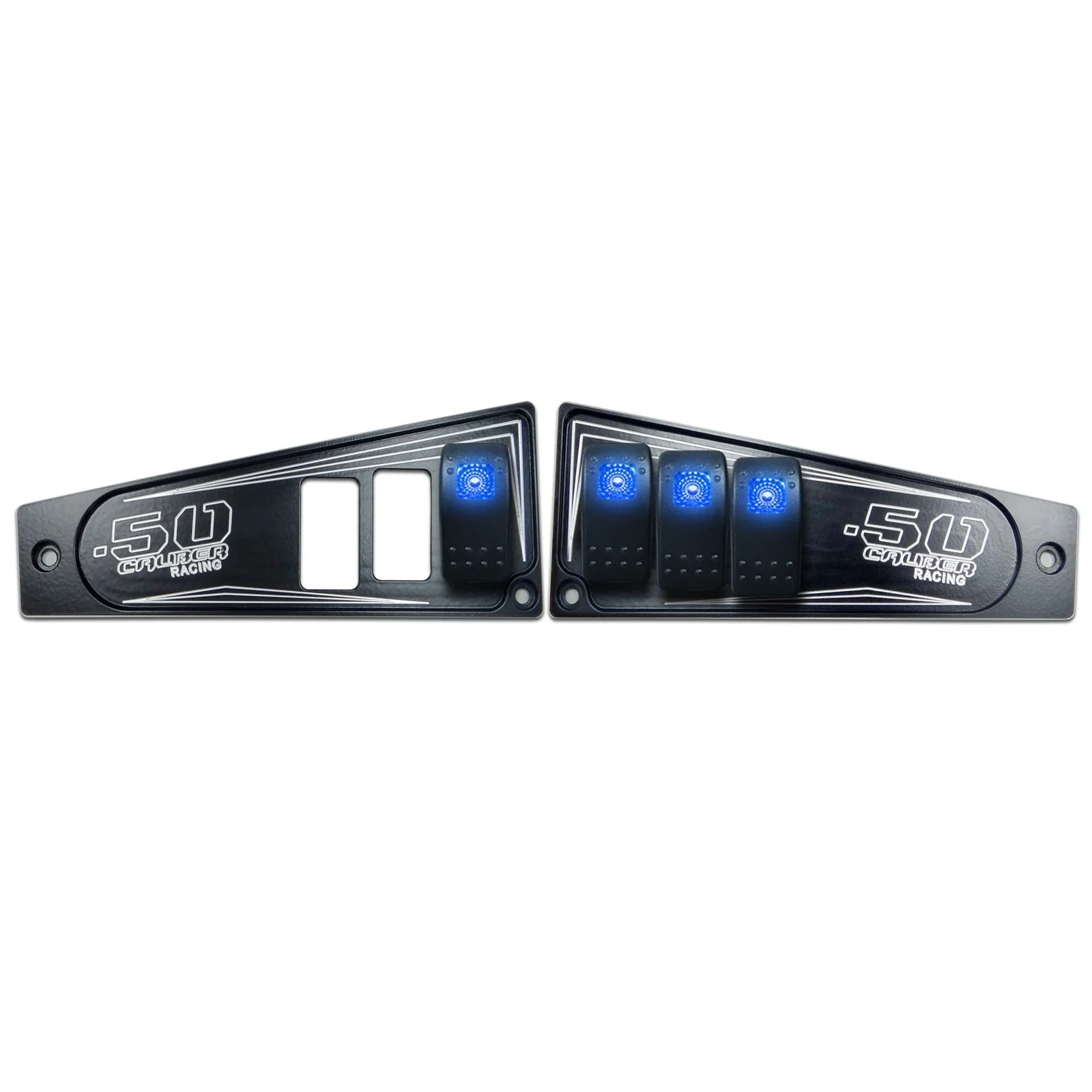 Polaris RZR XP1000 Ride Command 6-Switch CNC Billet Dash Panel - Multiple Colors + Optional Switches (2017+) - Image 37