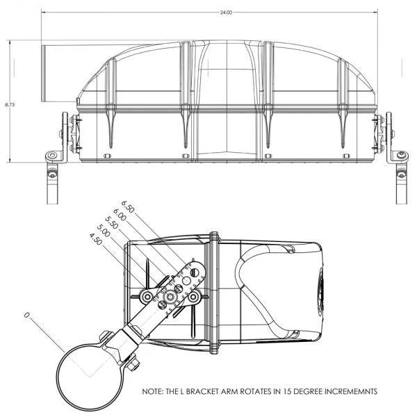 S&B Filters Can-Am Maverick X3 Roll Bar Particle Separator (2017+) - Image 6