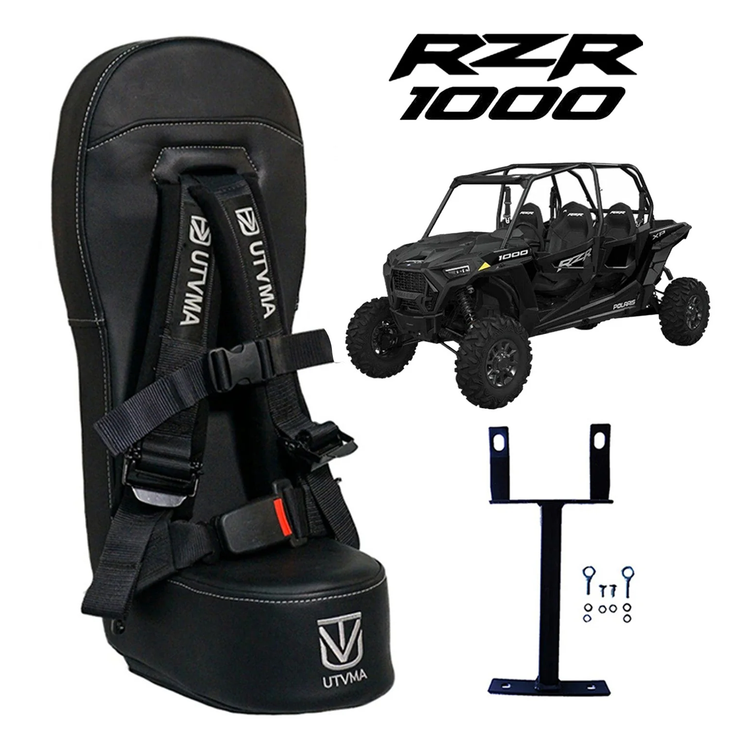 RZR 1000 Bump Seat with Harness - Fits 2014-2023 Models