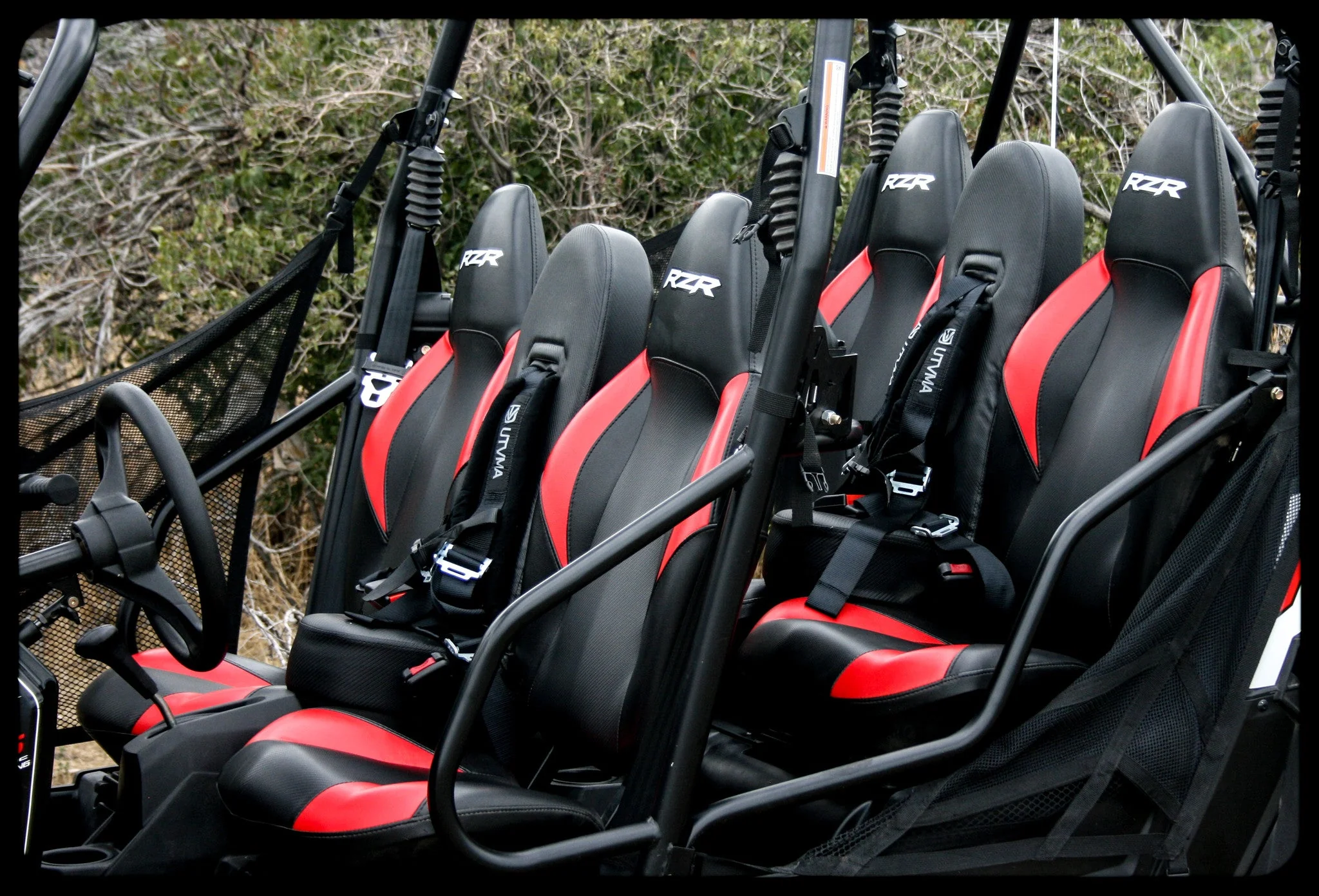 RZR 4 900 Bump Seat Set (Front & Rear) - Image 2