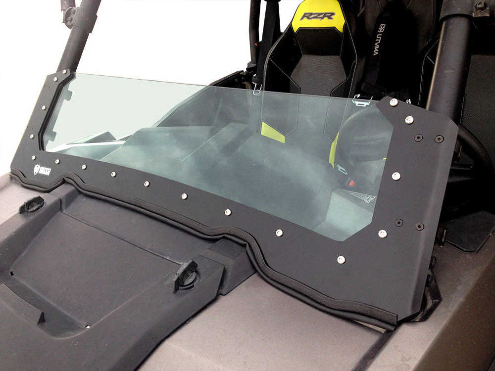 RZR 900, 1000 Glass Half Windshield - Durable Safety Glass + Easy Mount (2014-2018) - Image 3
