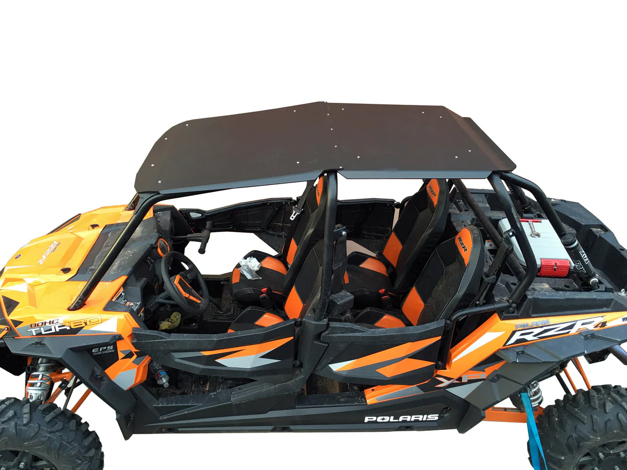 RZR 900/1000/Turbo Hard Plastic Roof - Full Coverage + Low Profile (2015-2023)