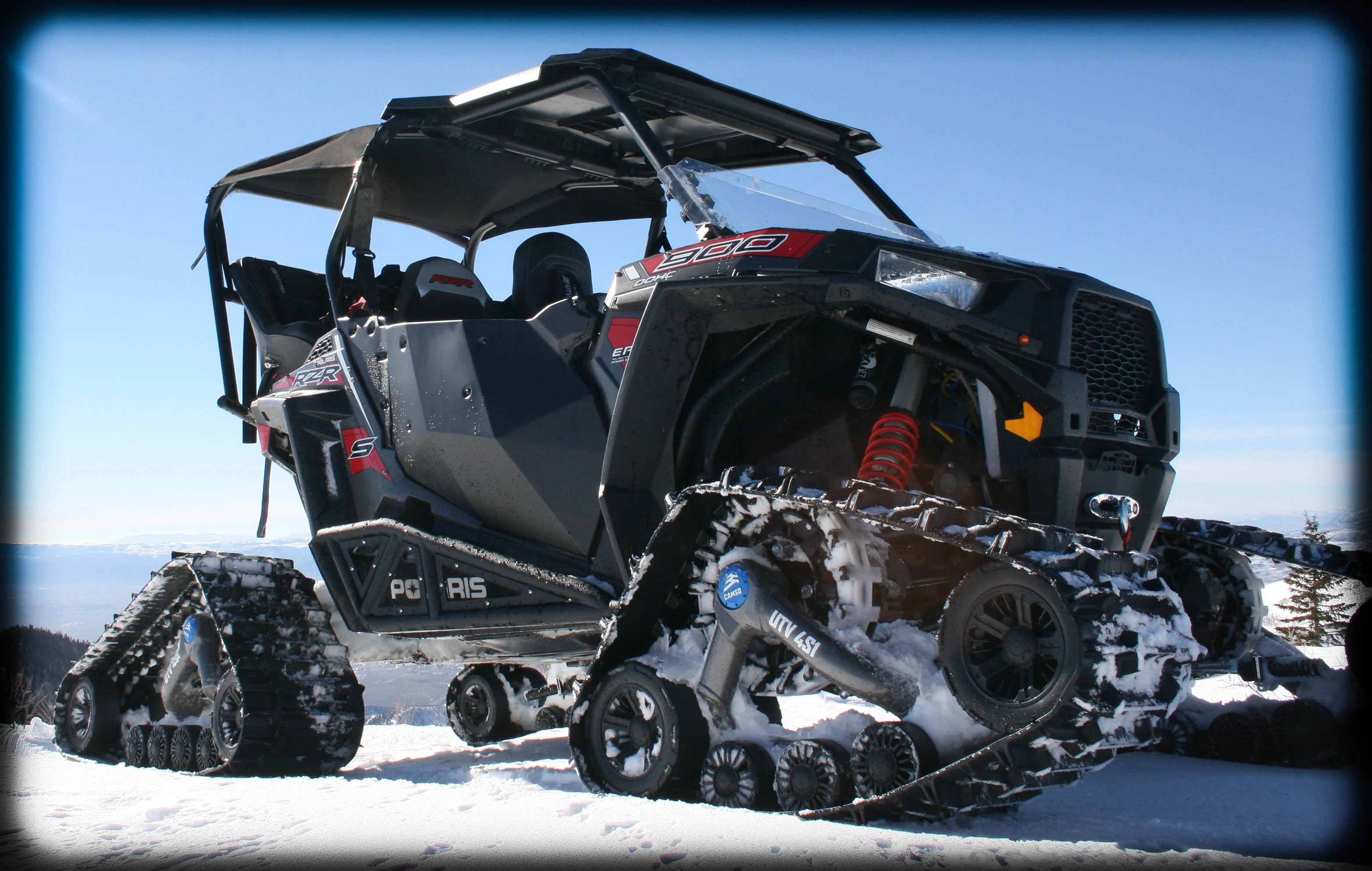 RZR 900 Rear Soft Top - UTV Mountain Accessories