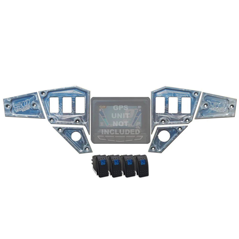 RZR Dash Panel Digital GPS 6 Piece with Switches - Image 4