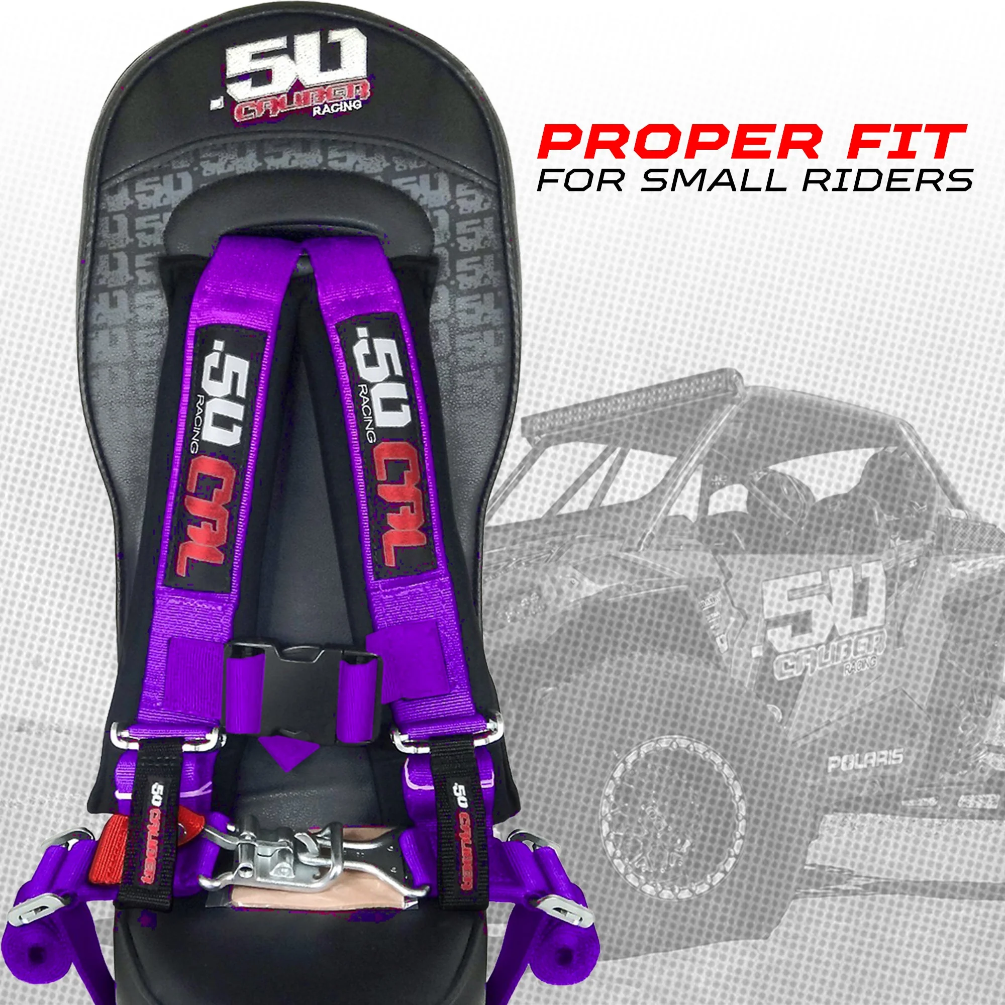 RZR PRO XP 4 Rear Bump Seat & Safety Harness - Image 16