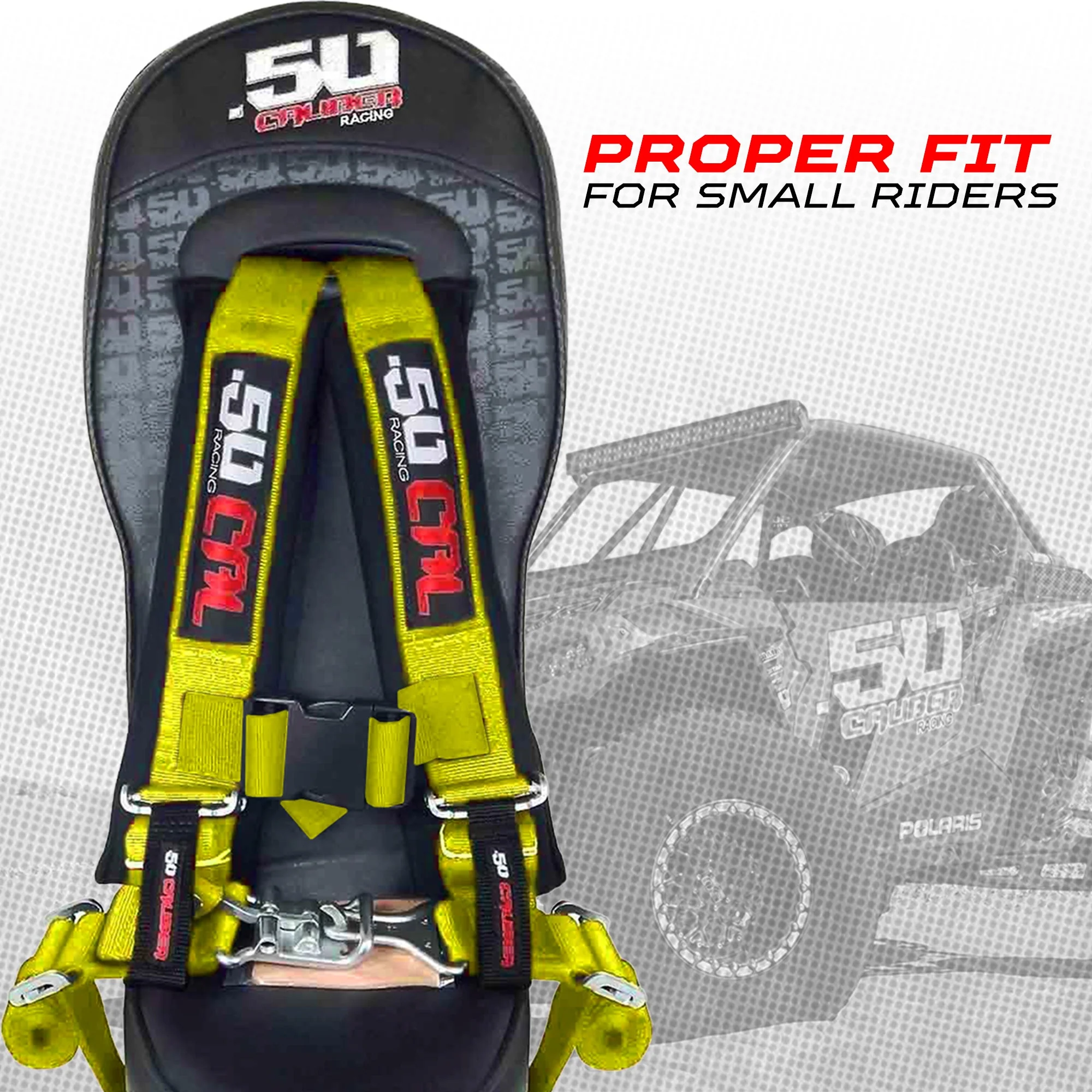 RZR PRO XP 4 Rear Bump Seat & Safety Harness - Image 47