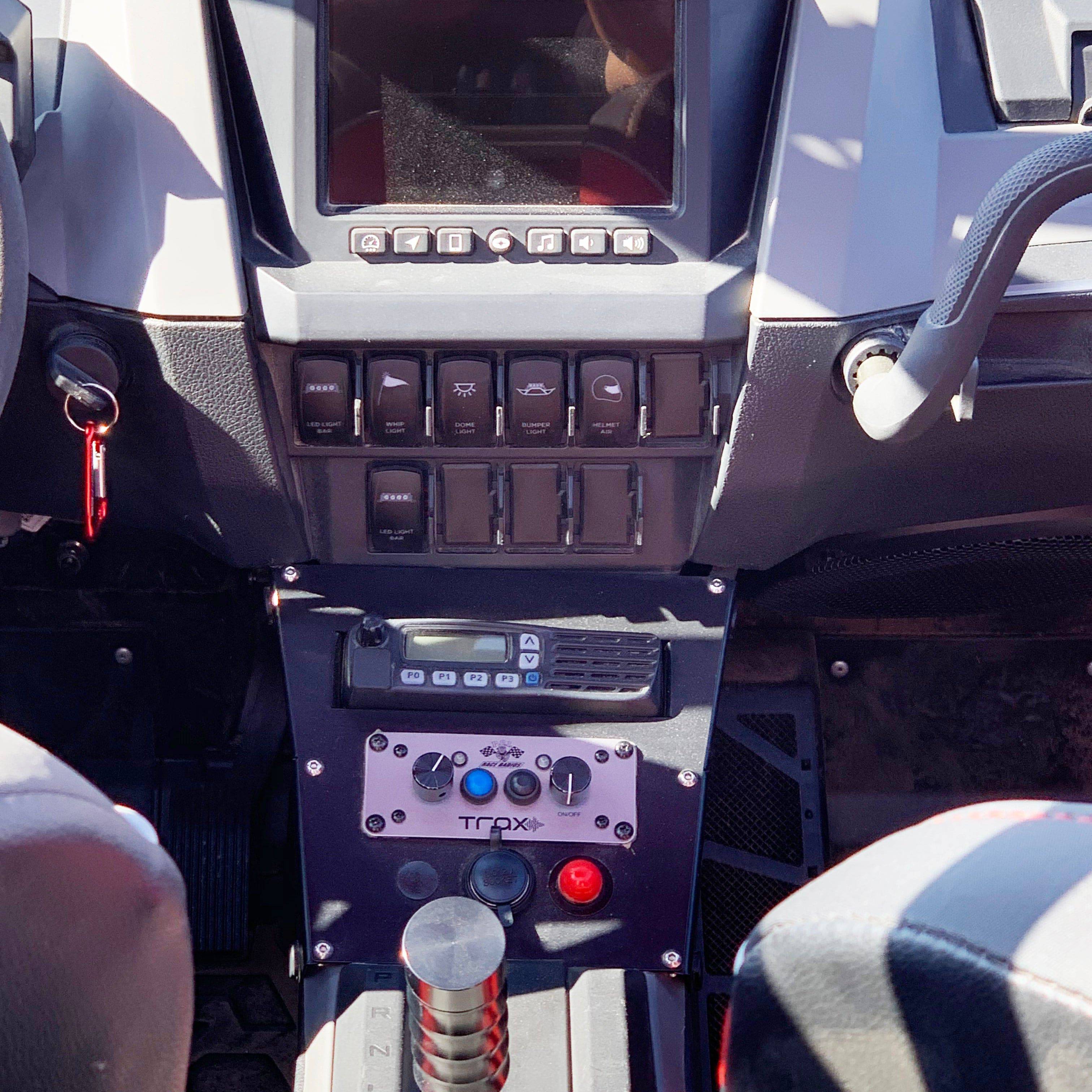 RZR Pro XP and Turbo R 2020-2024 Console Radio Intercom Bracket - Image 6