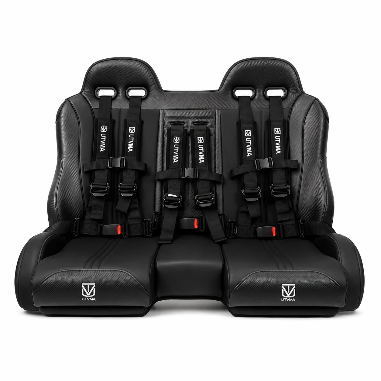 RZR Trail and RZR S Front Bench Seat W Harnesses - Extreme Comfort + Easy Access (2015-2025) - Image 3