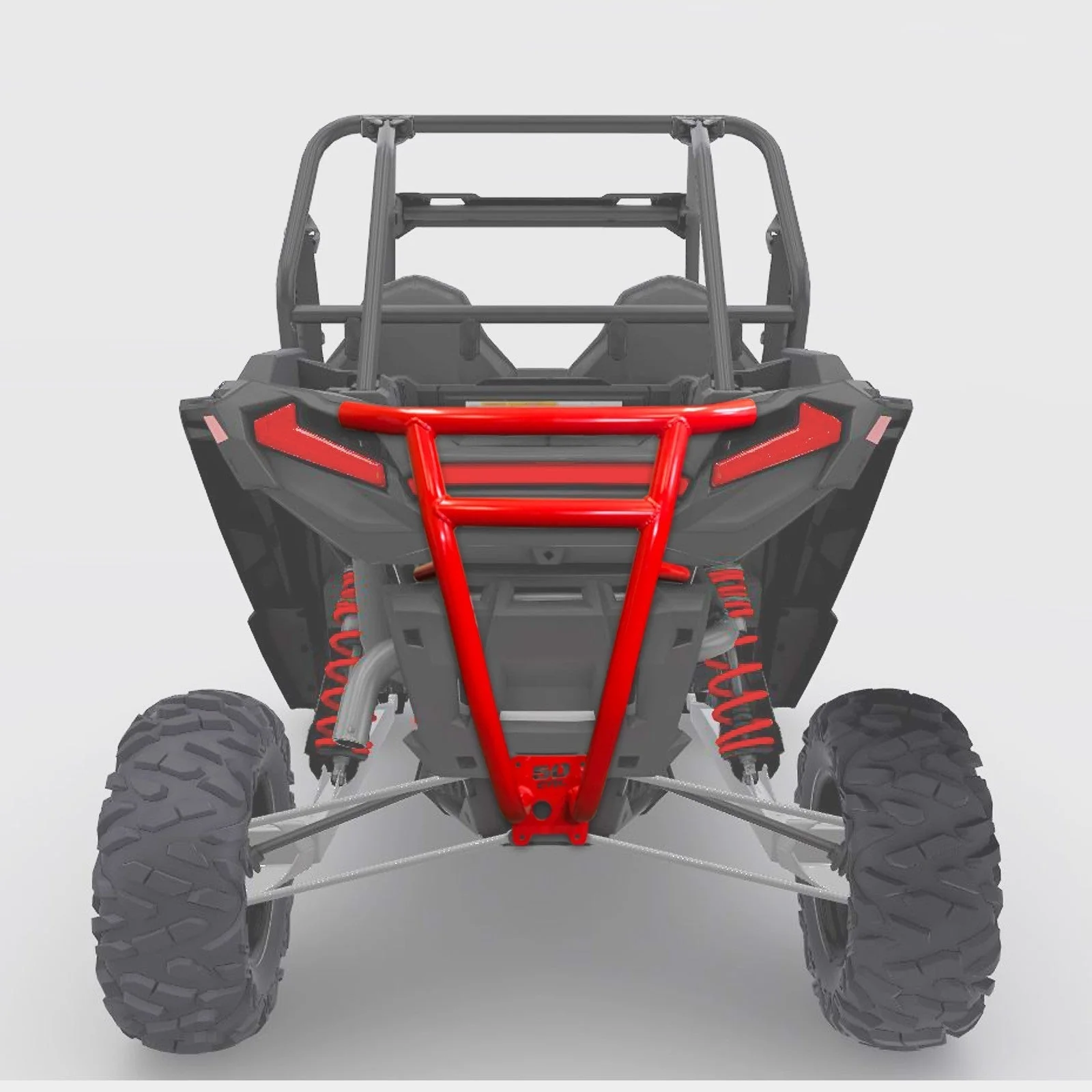 RZR Turbo S Pro Race Rear Bumper - Image 10