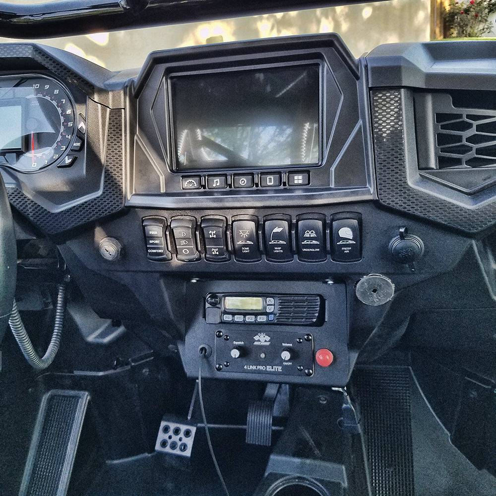 RZR Twist Lock Open Box Replacement Radio and Intercom Bracket - Image 3