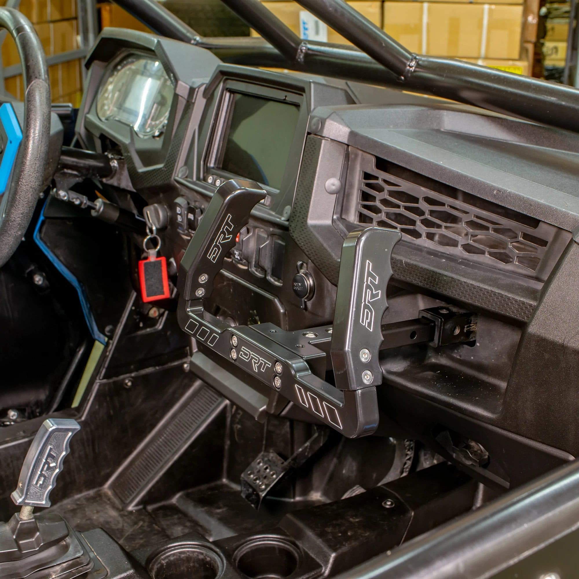 DRT Motorsports Polaris RZR XP 1000/Turbo Billet Aluminum Passenger Grab Handle (2014+) - Image 5