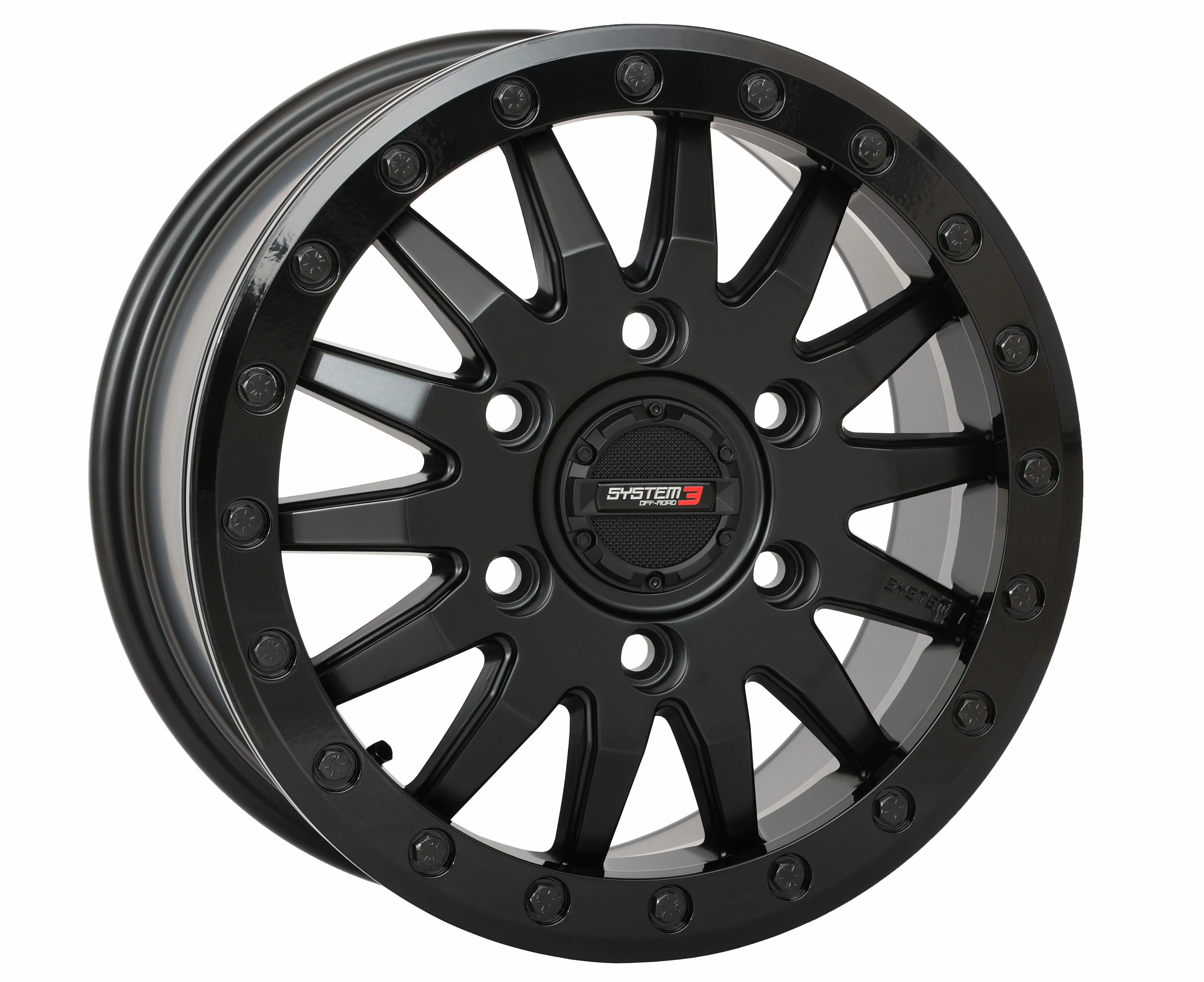 SB8 Wheel 15x7 6+1 (+68mm) 6/5.5 Matte Black - Easy Off-Road Upgrade + Enhanced Durability (2023)
