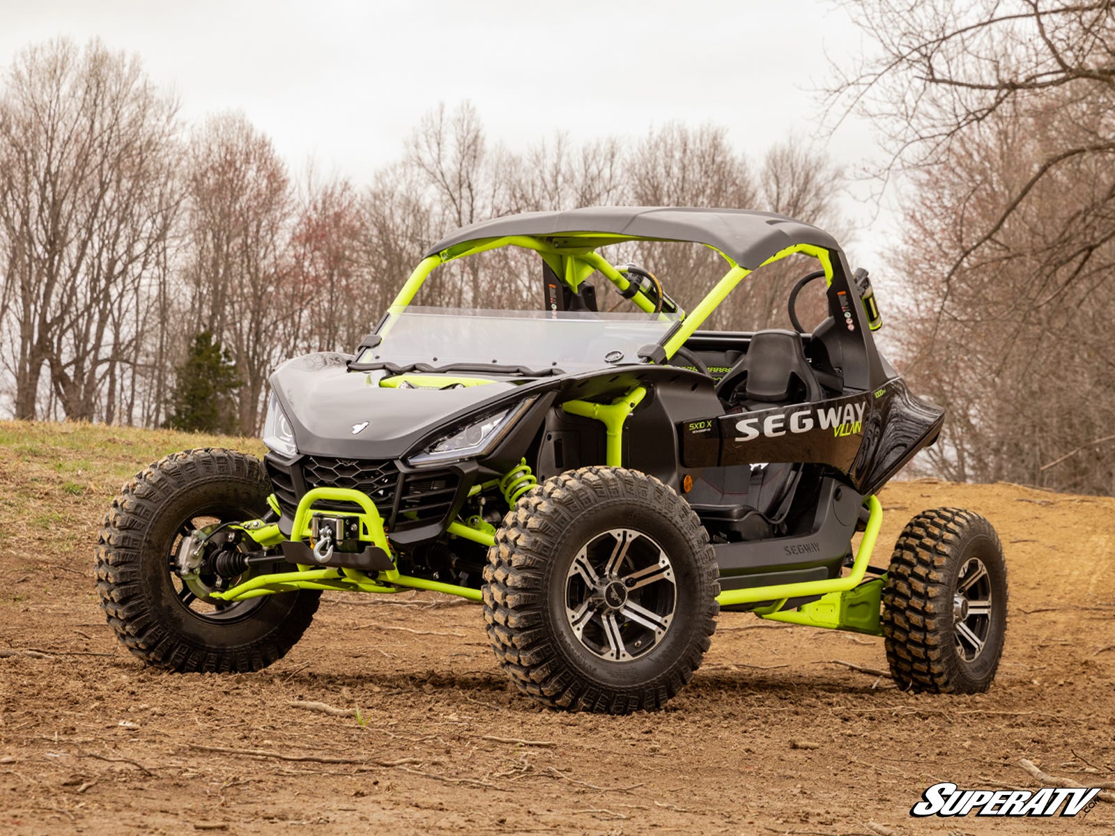 SuperATV Segway Villain Half Windshield - Image 2