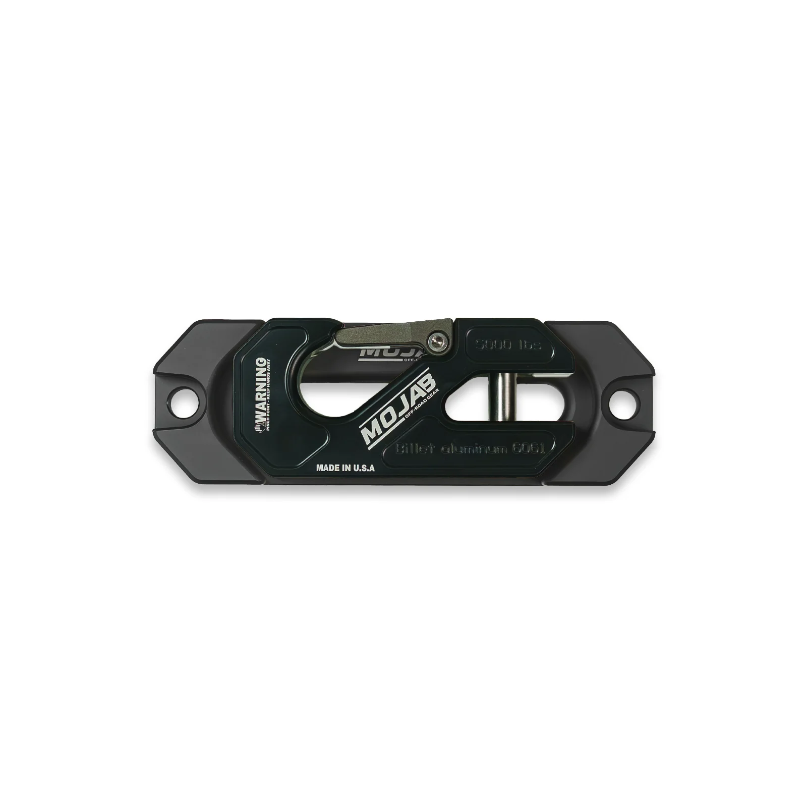 Side By Side / UTV Aluminum Recessed Winch Shackle with Fairlead Kit. (LIFE TIME WARRANTY*) - Image 2