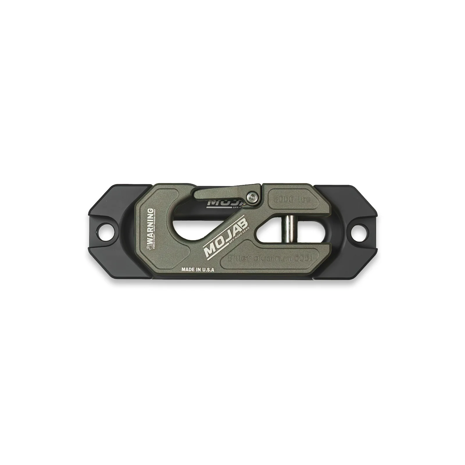 Side By Side / UTV Aluminum Recessed Winch Shackle with Fairlead Kit. (LIFE TIME WARRANTY*) - Image 8