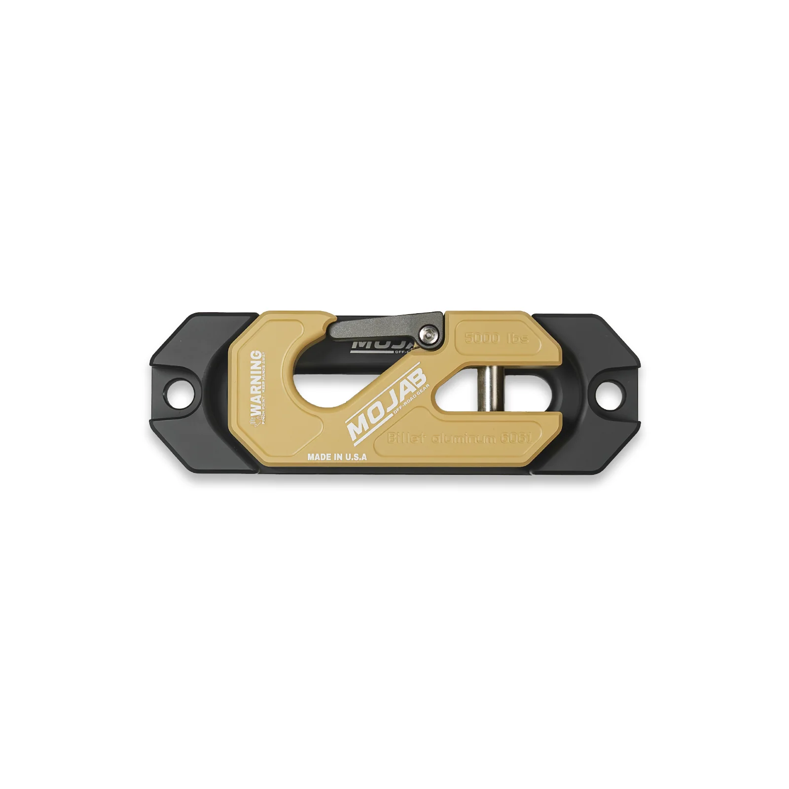 Side By Side / UTV Aluminum Recessed Winch Shackle with Fairlead Kit. (LIFE TIME WARRANTY*) - Image 9