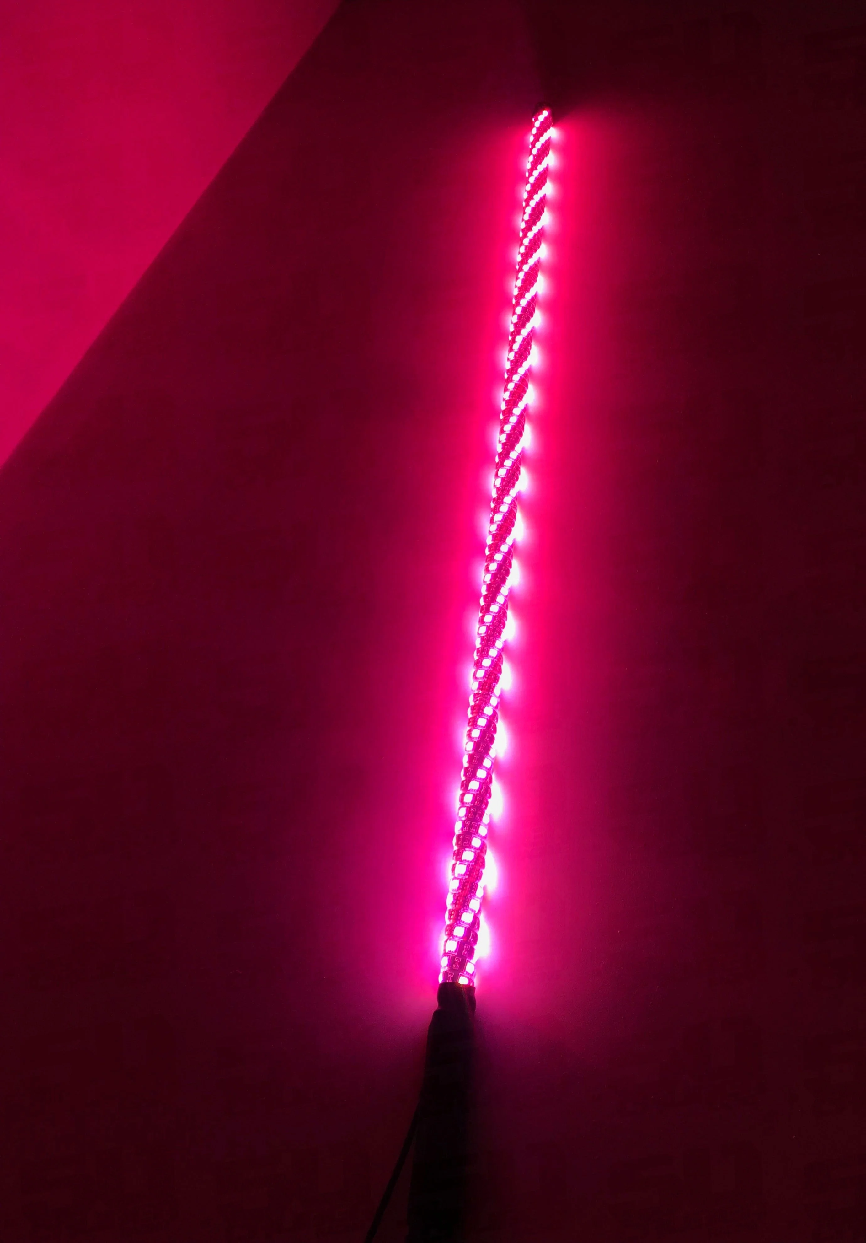 Single 50 Cal LED Lighted Whip with Bluetooth App Control - Image 3