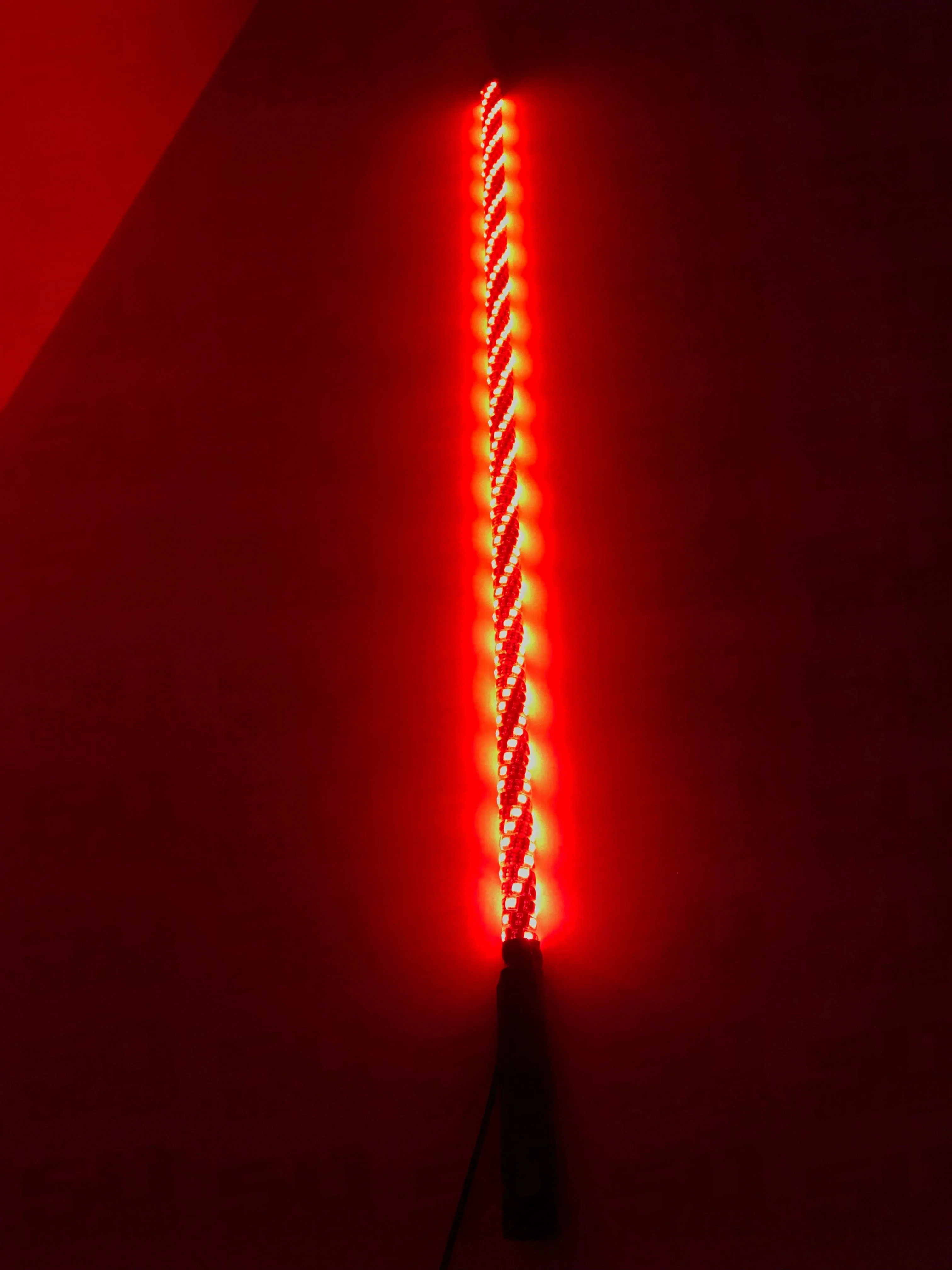 Single 50 Cal LED Lighted Whip with Bluetooth App Control - Image 5