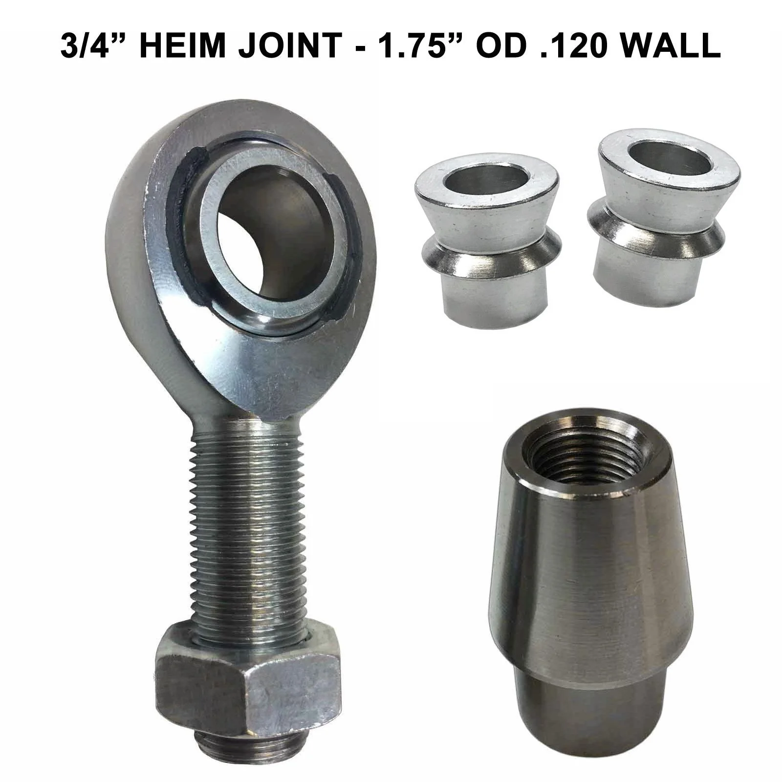 Single Joint Rod End - 3/4" Chromoly Heim - 1.75" OD Tubing - Image 5