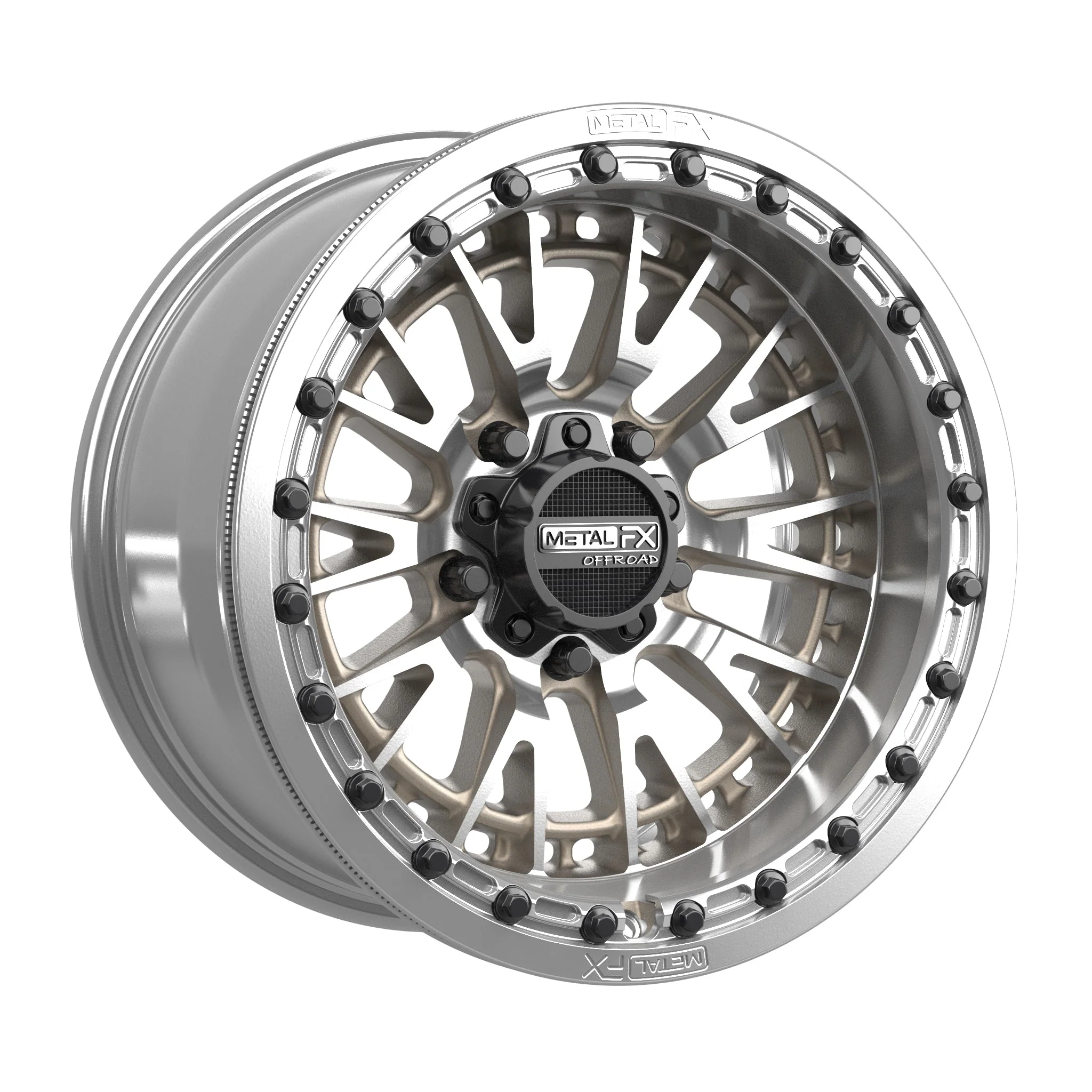 Slayer R Beadlock Wheel - Metal FX Offroad - Image 2