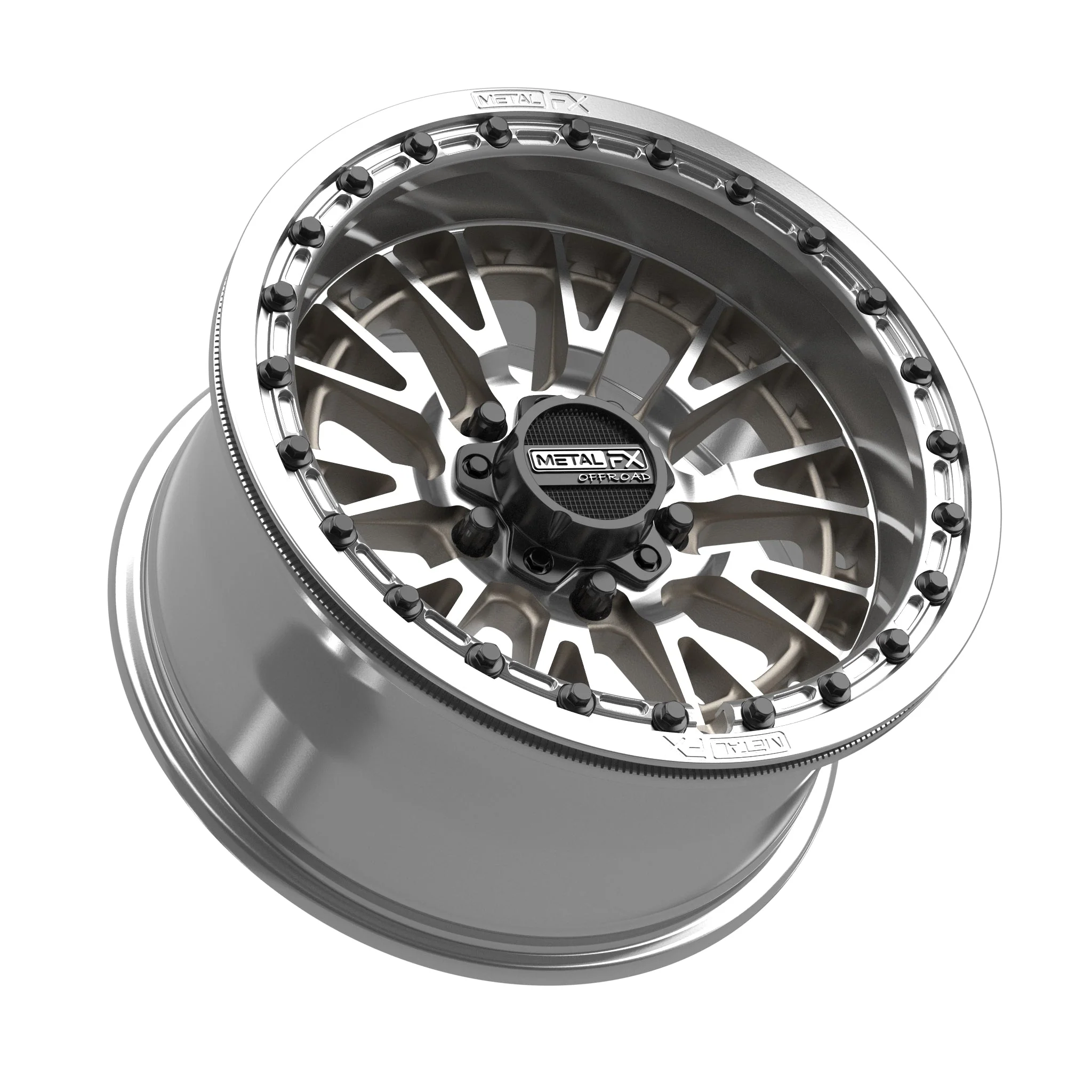 Slayer R Beadlock Wheel - Metal FX Offroad - Image 3