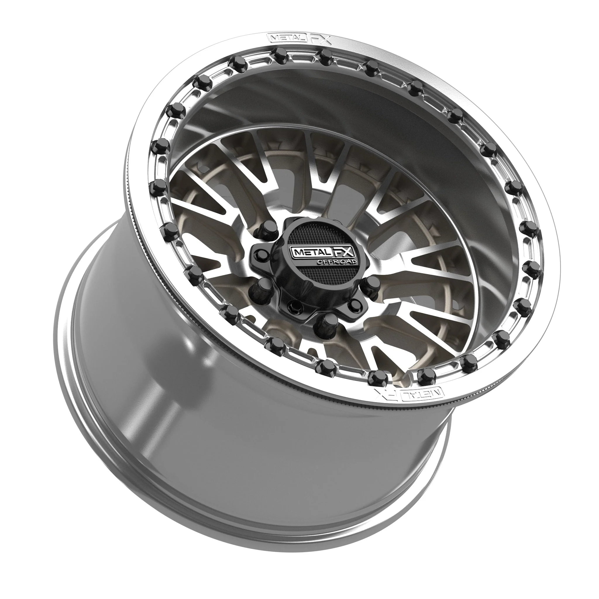 Slayer R Beadlock Wheel - Metal FX Offroad - Image 4