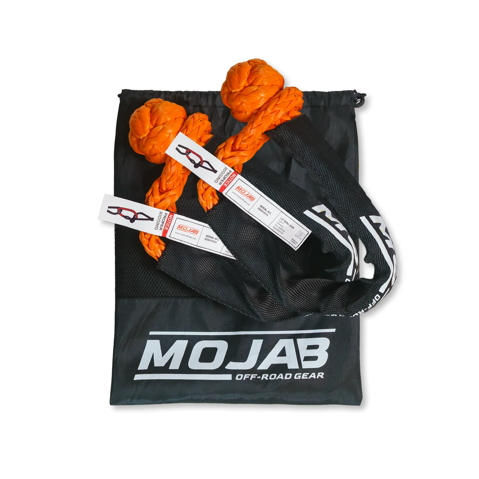 Soft Shackle 1/2'' x 24” with sleeve and bag (Set of 2 Shackles) (Lifetime Warranty) - Image 5
