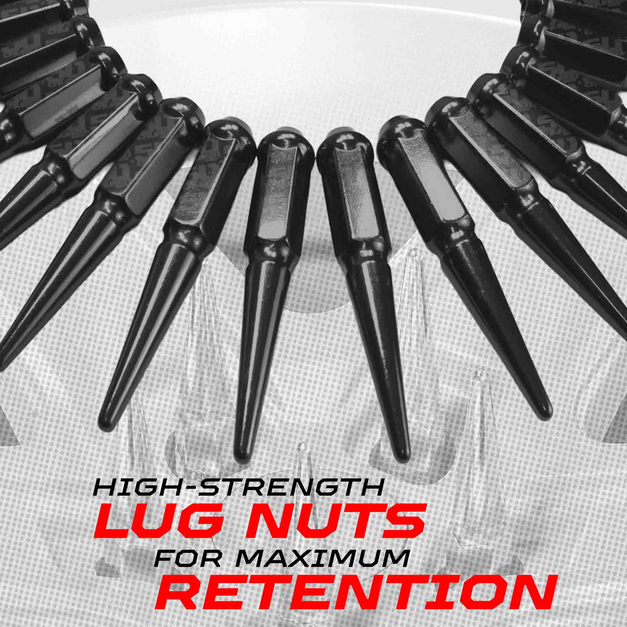 Spike Lug Nuts for RZR XP1000 Can-Am X3 - Image 7