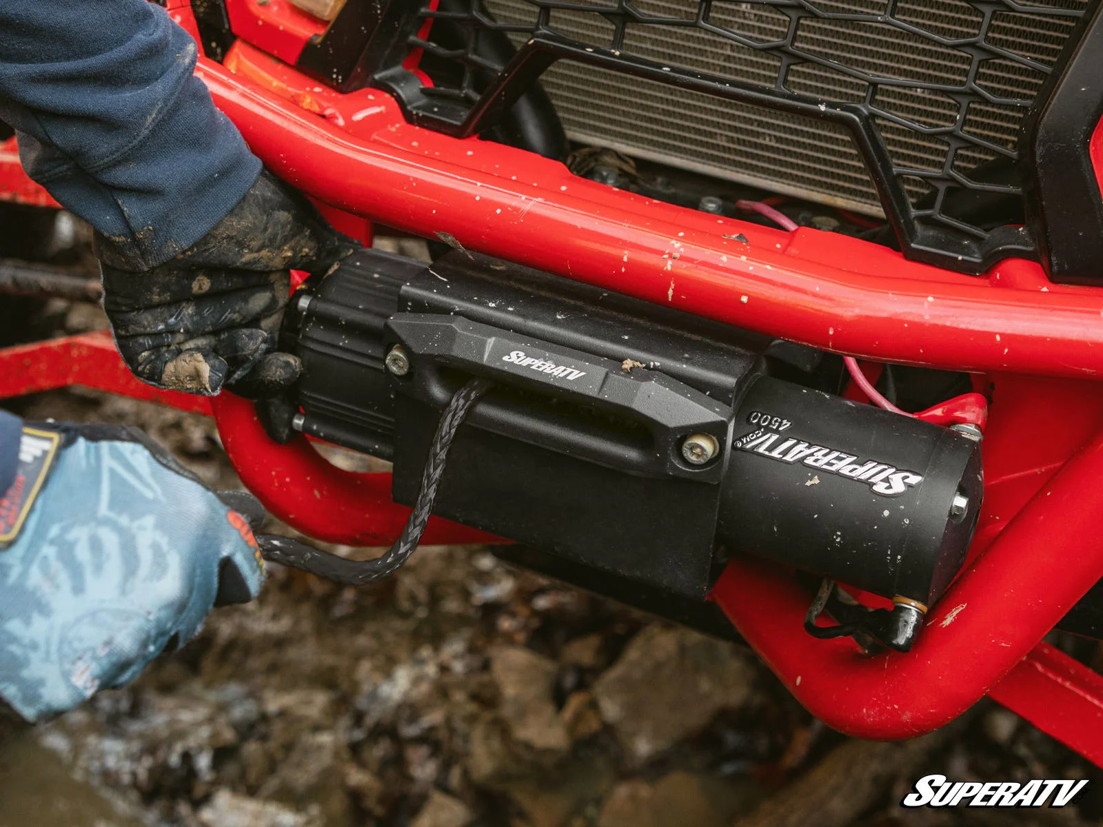 4500 Lb. UTV/ATV Winch (With Wireless Remote & Synthetic Rope) - Image 2