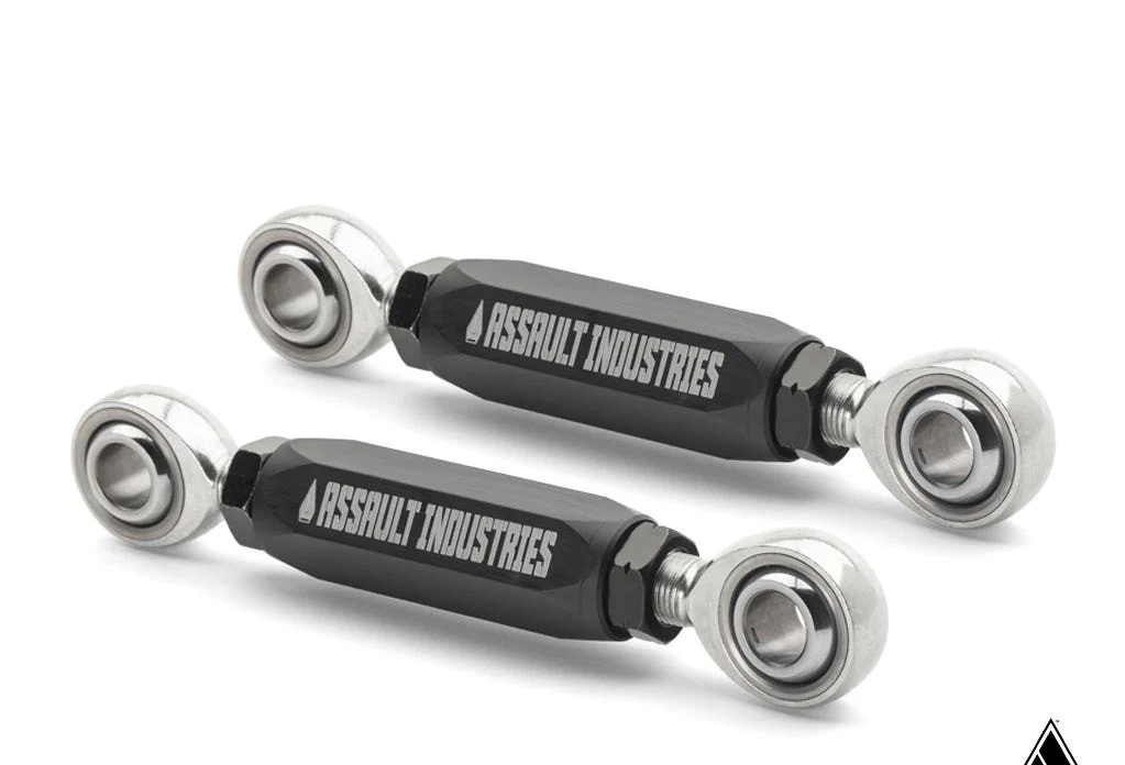 Assault Industries Front Heavy Duty Sway Bar End Links for Polaris RZR Turbo S / Pro XP