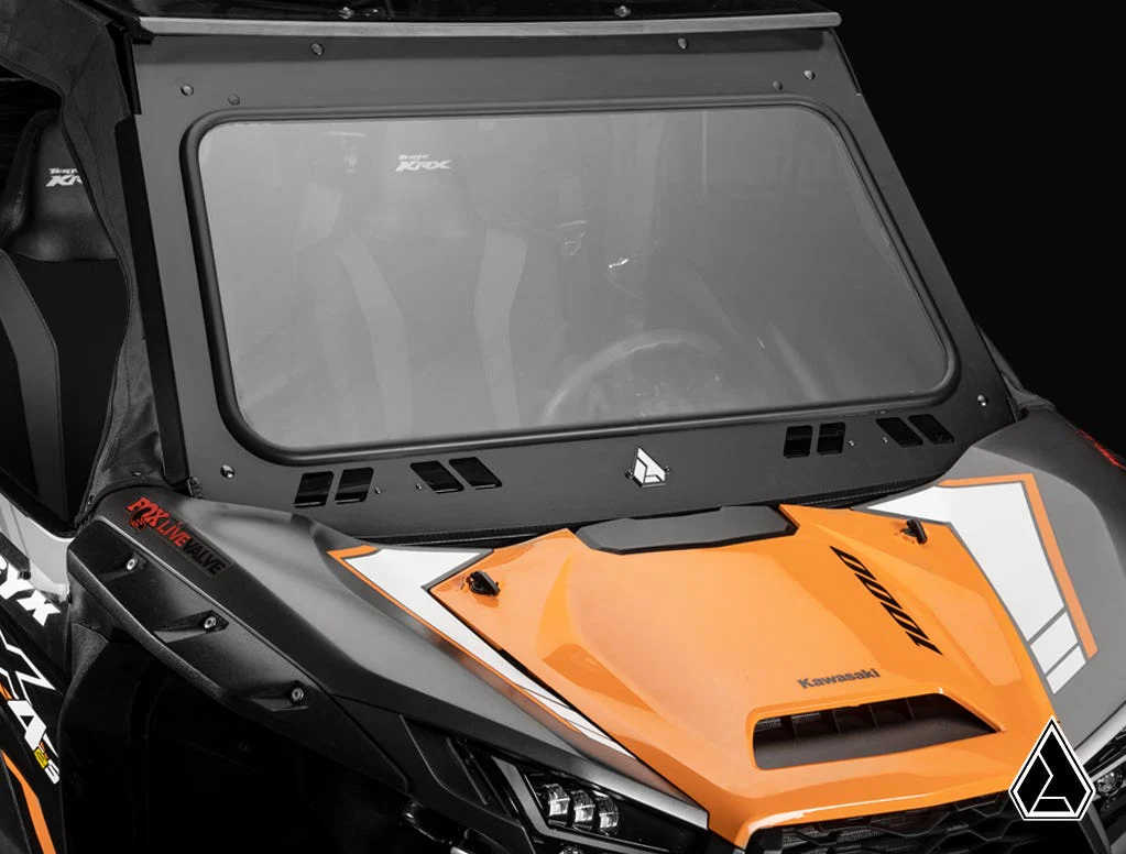 Assault Industries Kawasaki Teryx KRX 1000 Glass Windshield - Image 2