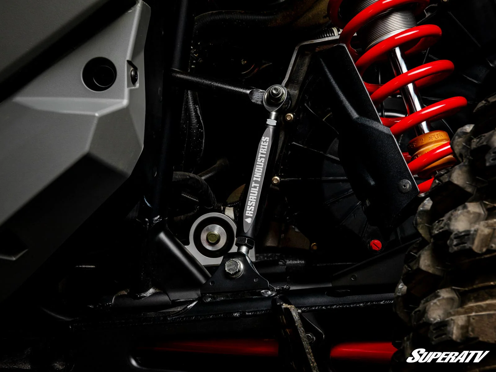 Assault Industries Polaris RZR Turbo R Turret Rear Sway Bar End Links - Image 5