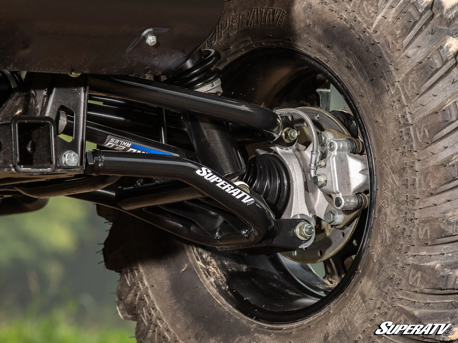 SuperATV High-Clearance Rear Offset A-Arms for Bobcat UV34 - Image 2