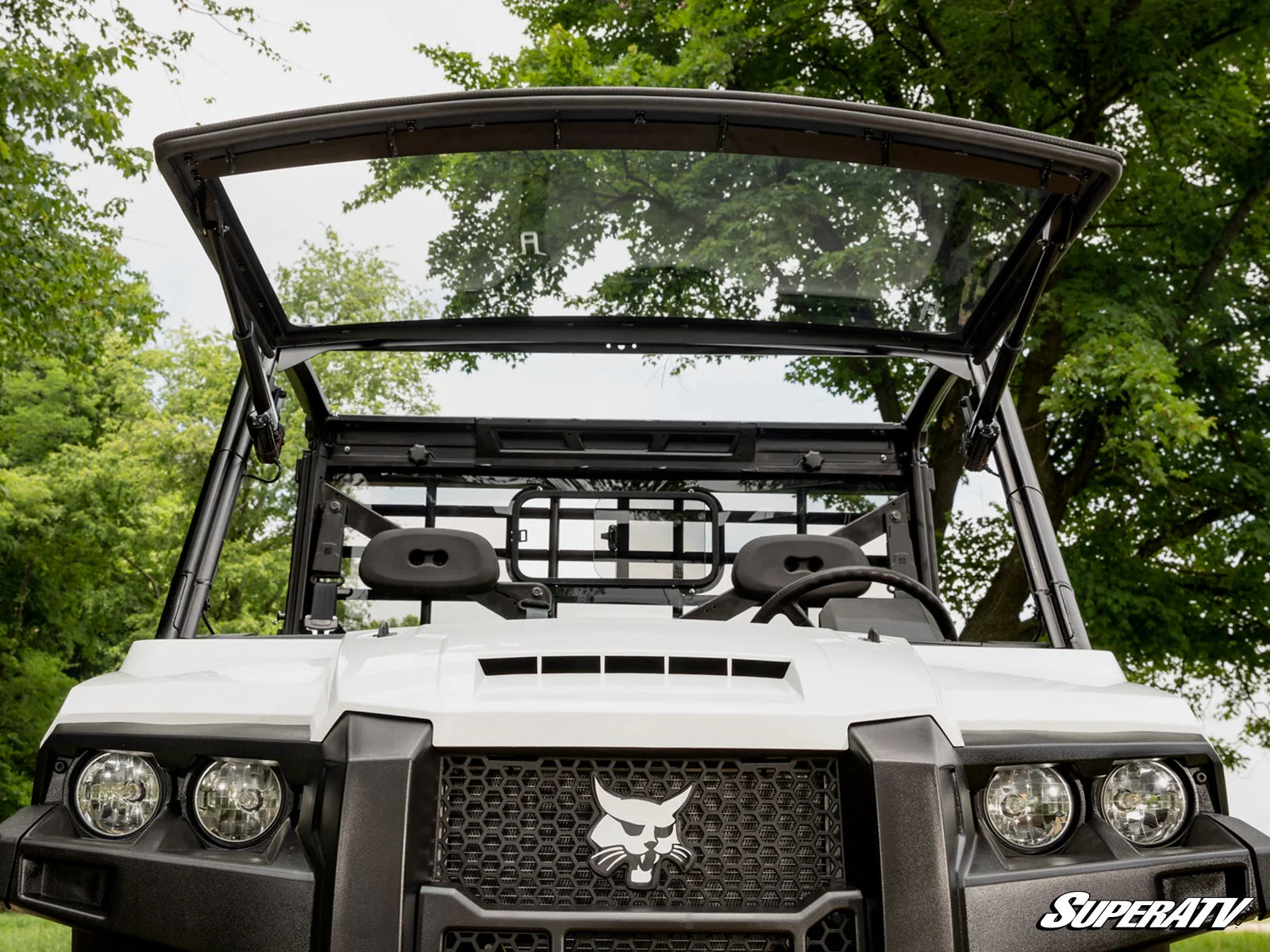 Bobcat UV34 MaxDrive Power Flip Windshield - Image 2