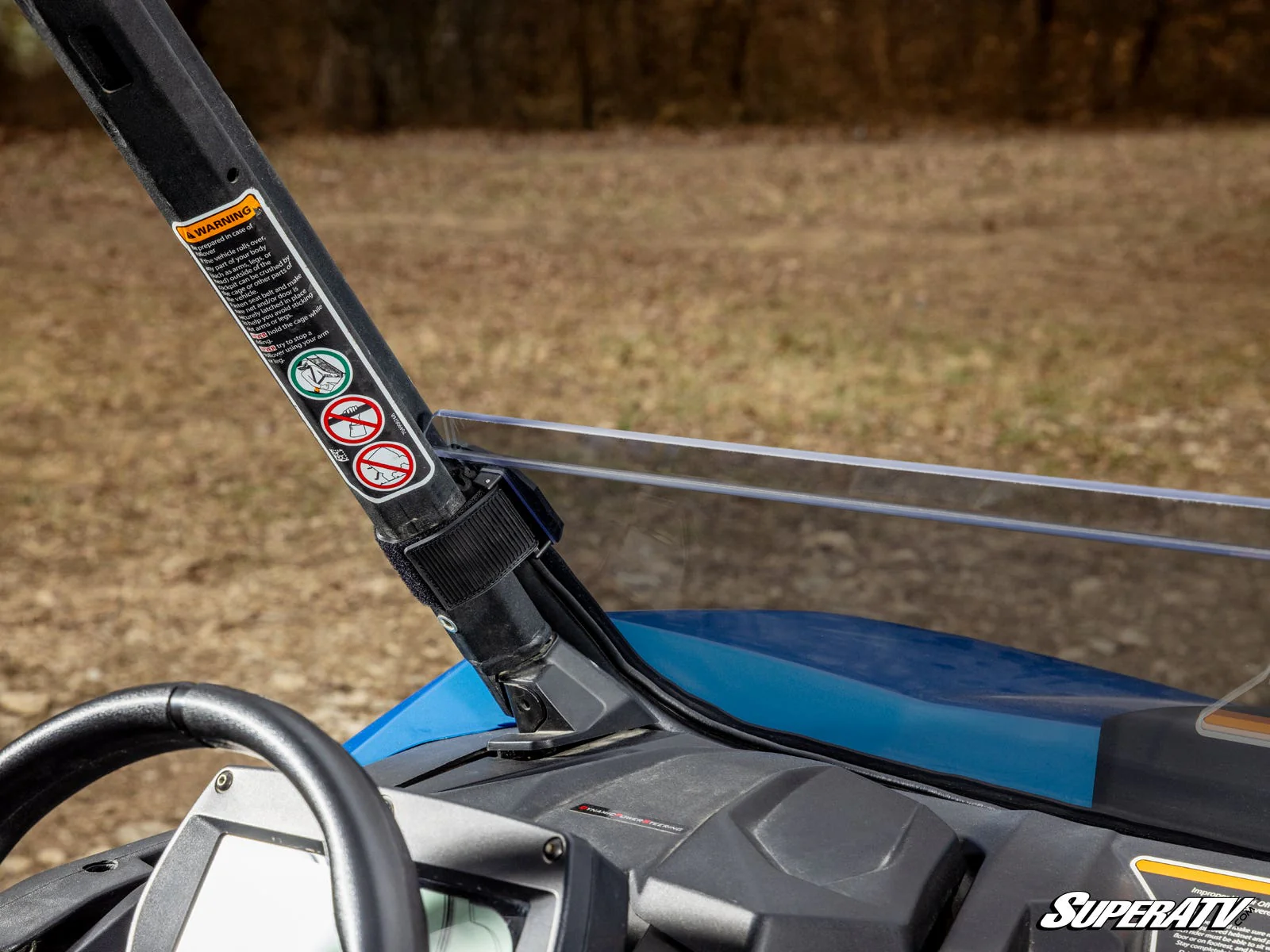 Can-Am Commander Half Windshield - dark tint - Image 6